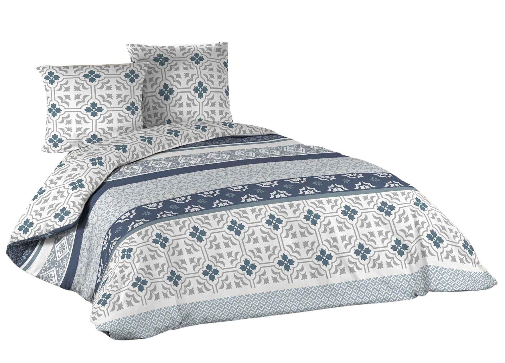 dynamic24 Bettwäsche, Mikrofaser, 3 teilig, Wendebettwäsche 260x240cm günstig online kaufen