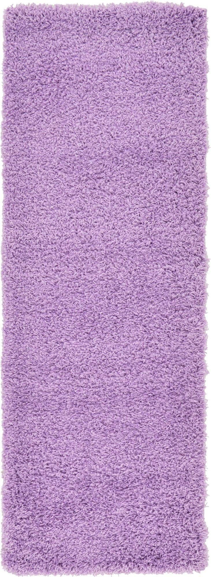 Myflair Möbel & Accessoires Hochflor-Läufer Shaggy Shag, LAGERRÄUMUNG!, rechteckig, Höhe: 38 mm, Teppich-Läufer, gewebt, Uni Farben, ideal im Flur & Schlafzimmer. Reduzierter Preis € 25,99. Unverbindliche Preisempfehlung € 60,99