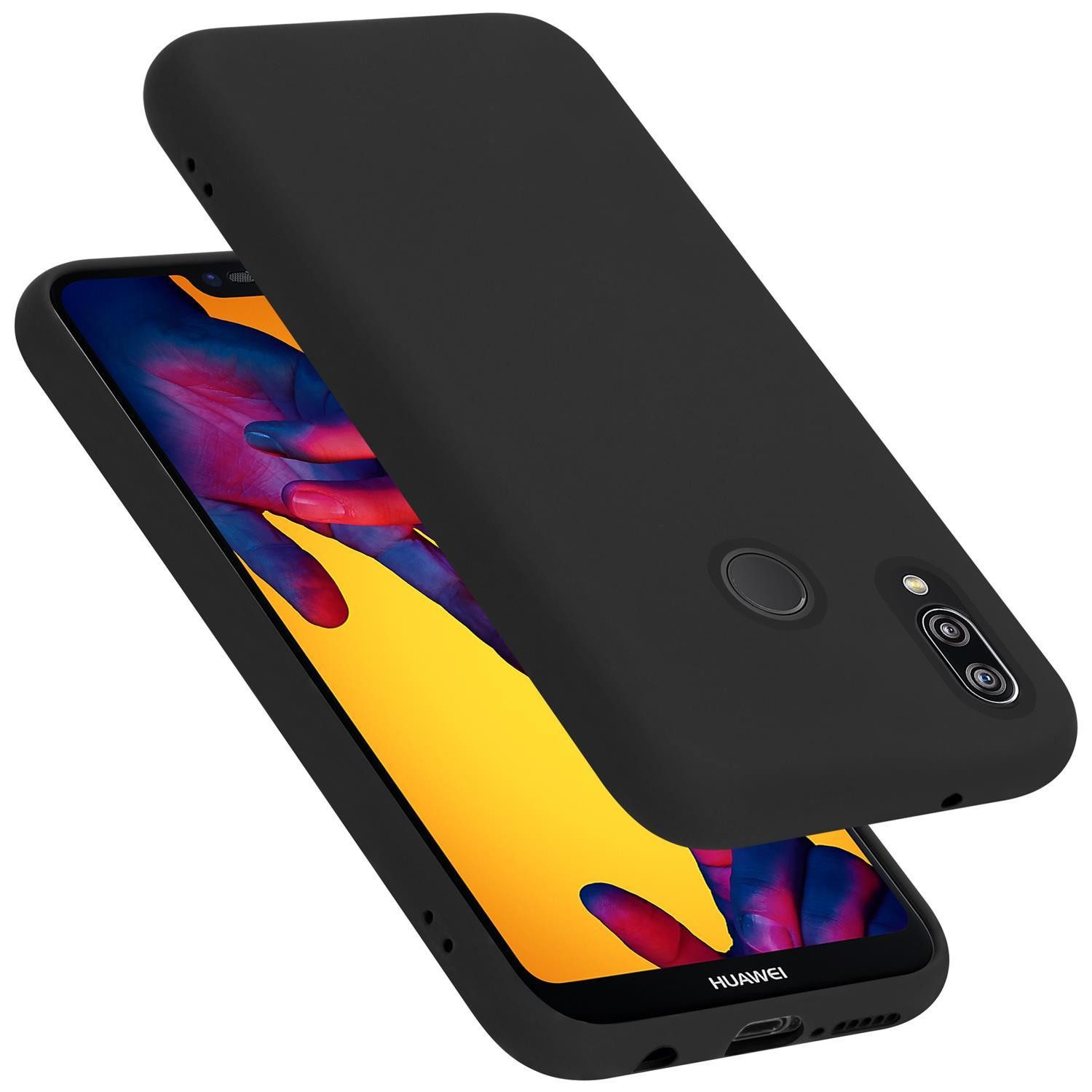 Cadorabo Handyhülle für Huawei P20 LITE 2018 / NOVA 3E Hülle Huawei P20 LITE 2018 / NOVA 3E, Flexible Hülle TPU Silikon Schutzhülle Back Cover Case