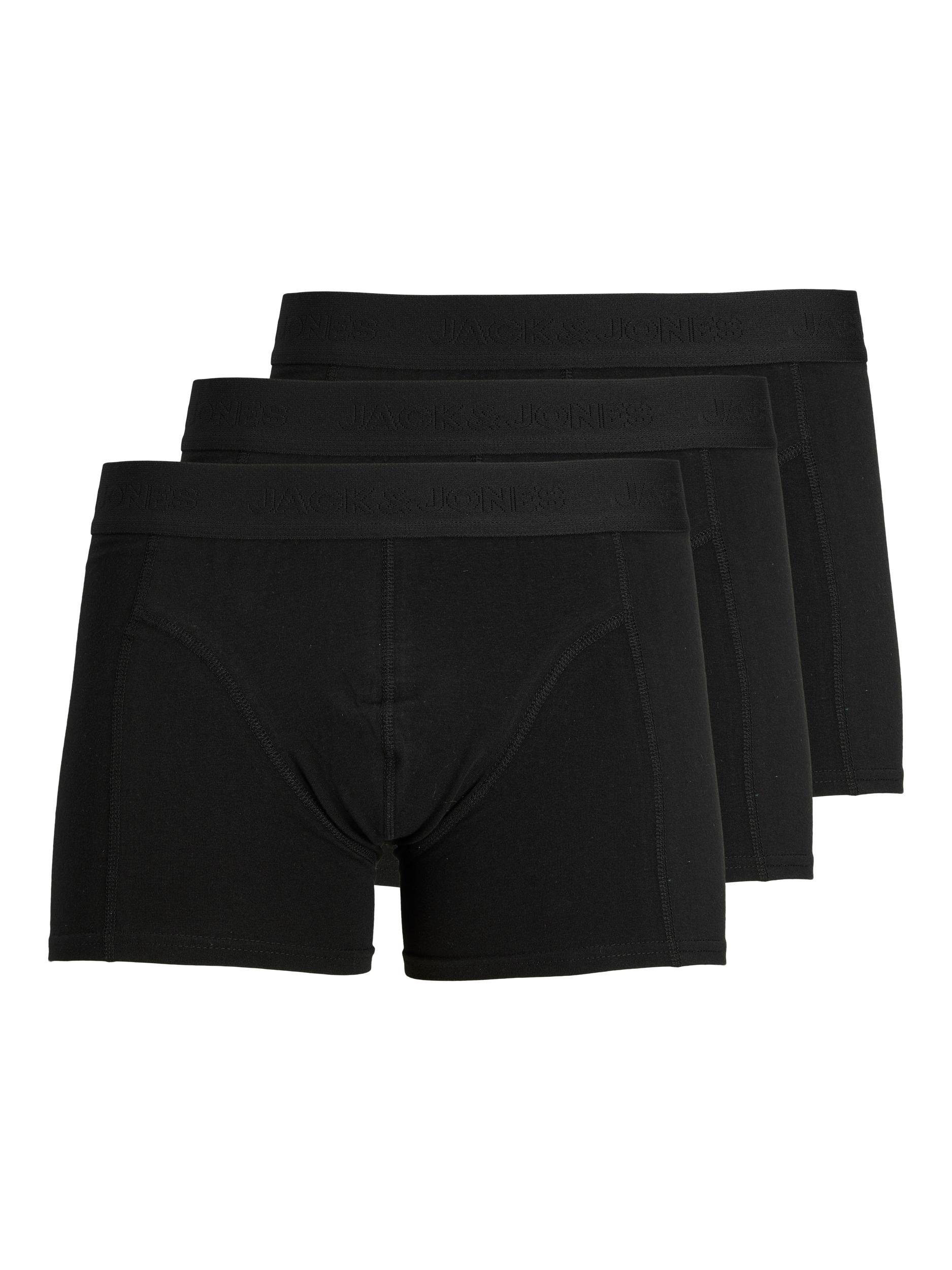 Jack & Jones Trunk JACWAISTBAND TRUNKS 3 PACK NOOS (Packung, 3-St., 3er-Pack) black1