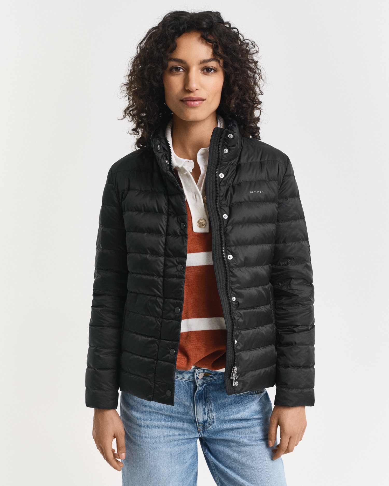 Gant Steppjacke LIGHT DOWN JACKET Regular fit mit Stehkragen