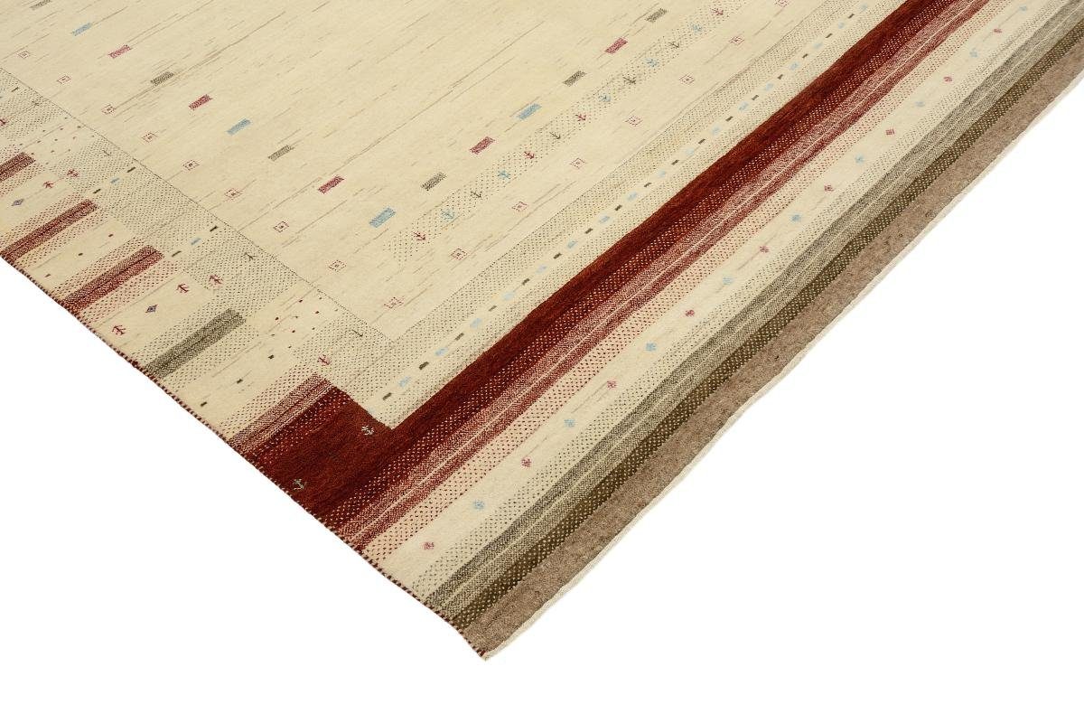 Orientteppich Gabbeh Loribaft Nain Design Orientteppich, rechteckig, 198x247 12 mm Trading, Handgeknüpfter Höhe: Moderner