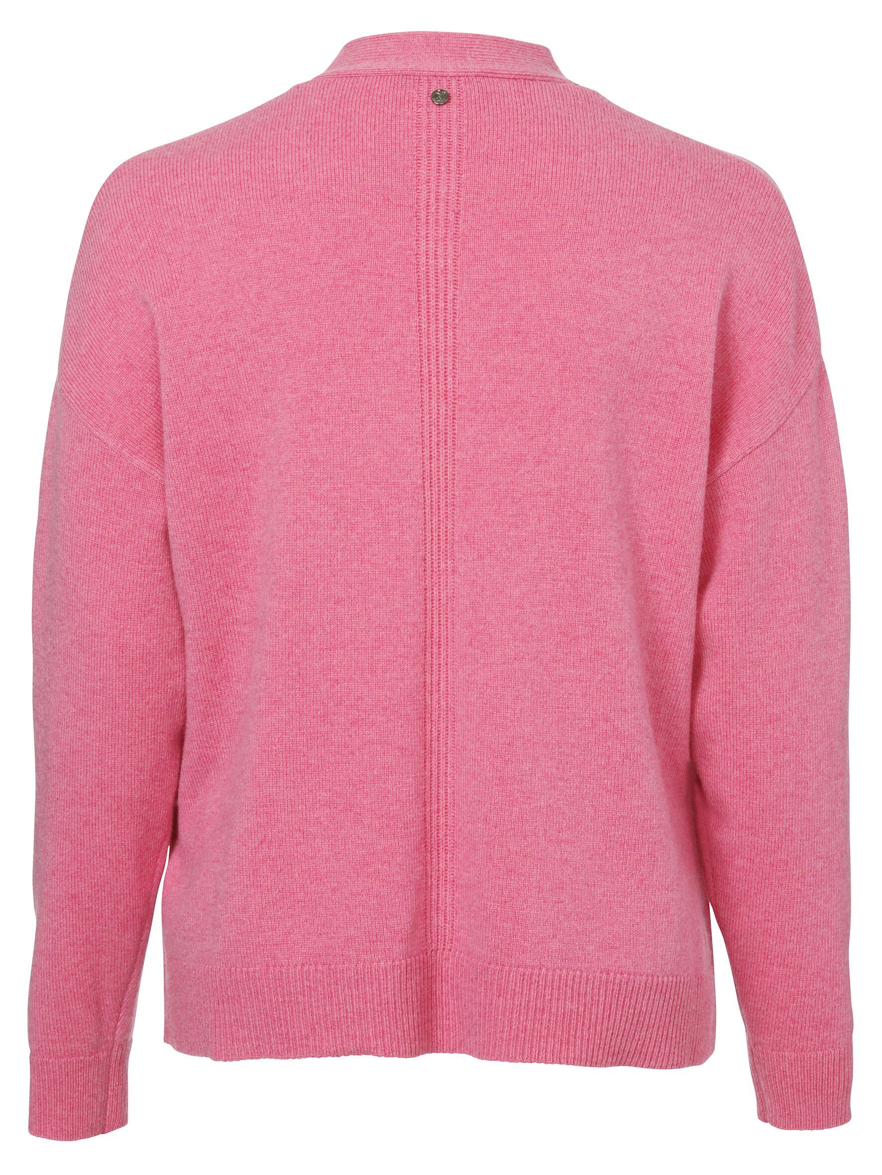 FRAPP Strickjacke mit Seitenschlitzen günstig online kaufen