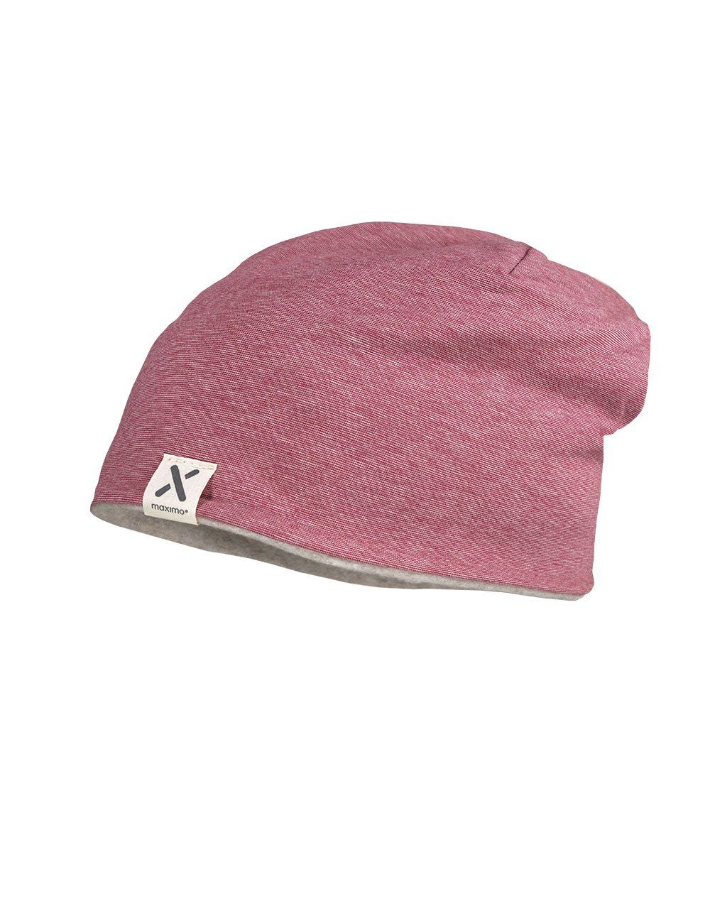 MAXIMO Beanie GOTS KIDS-Beanie, middle Ringeljersey, Futter, Lab Made in Germany