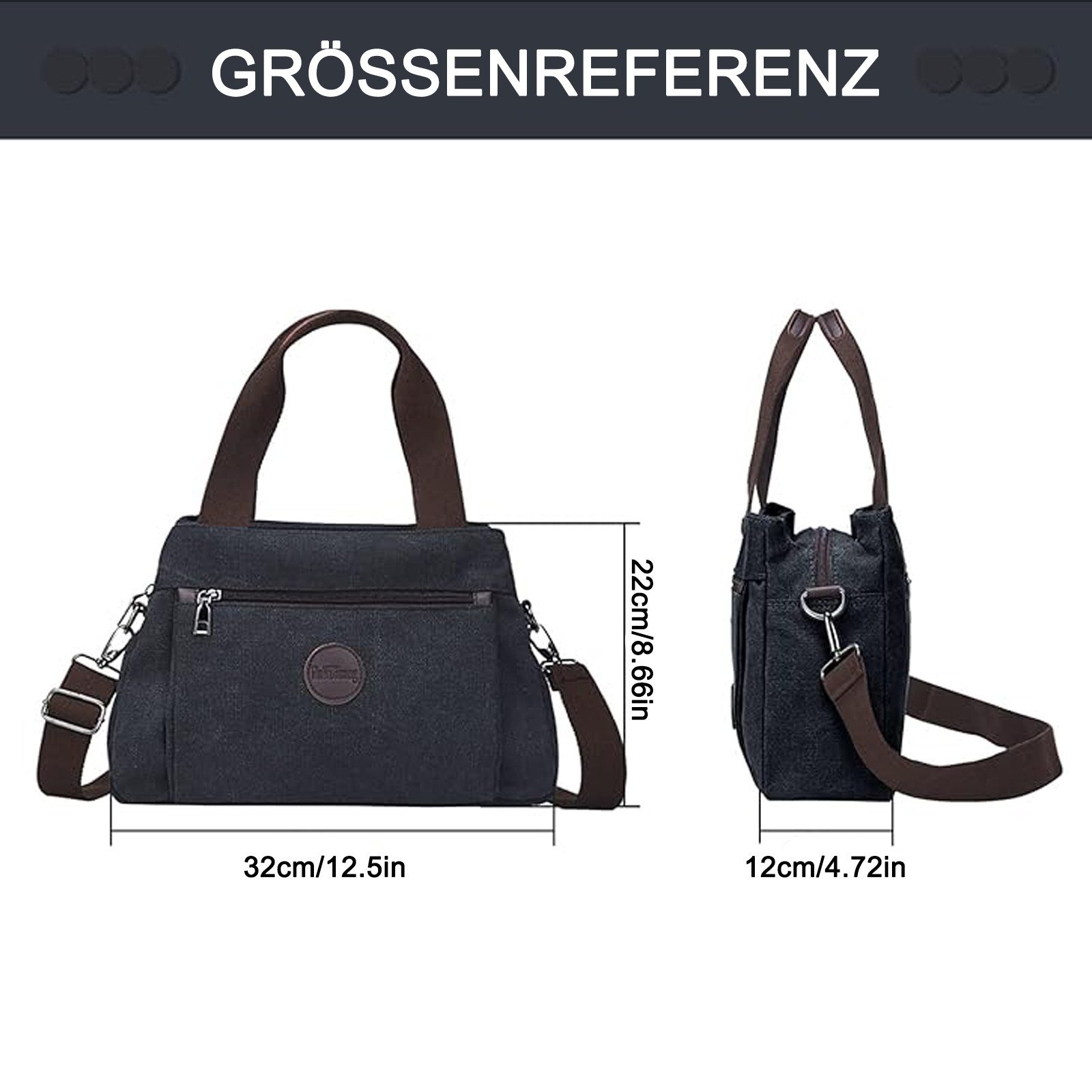 HAUSS SPOLE Schultertasche Damen Henkeltasche Tragetasche günstig online kaufen