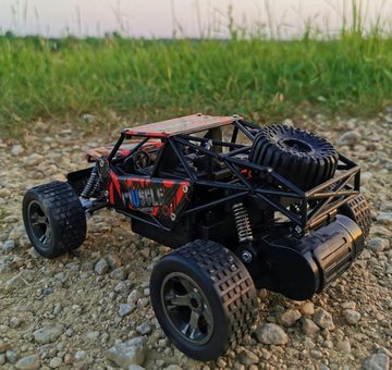 BruKa RC-Auto RC Monster Buggy MUSCLE X2 ferngesteuertes Auto Monster Truck 2,4 Ghz.