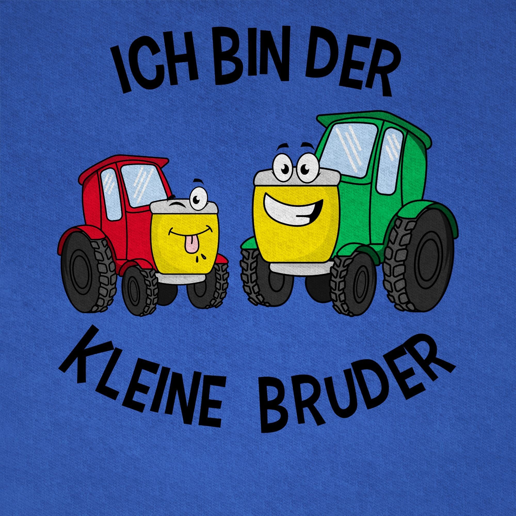 der Ich Shirtracer Traktor T-Shirt kleine Bruder Kleiner Royalblau 2 Bruder bin
