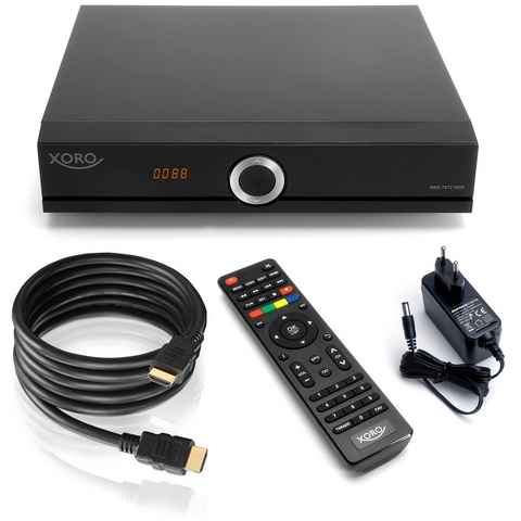 Xoro Xoro HRK 7672 HDD DVB-C HD Kabelreceiver (HDTV TWIN Tuner, HDMI, USB Kabel-Receiver