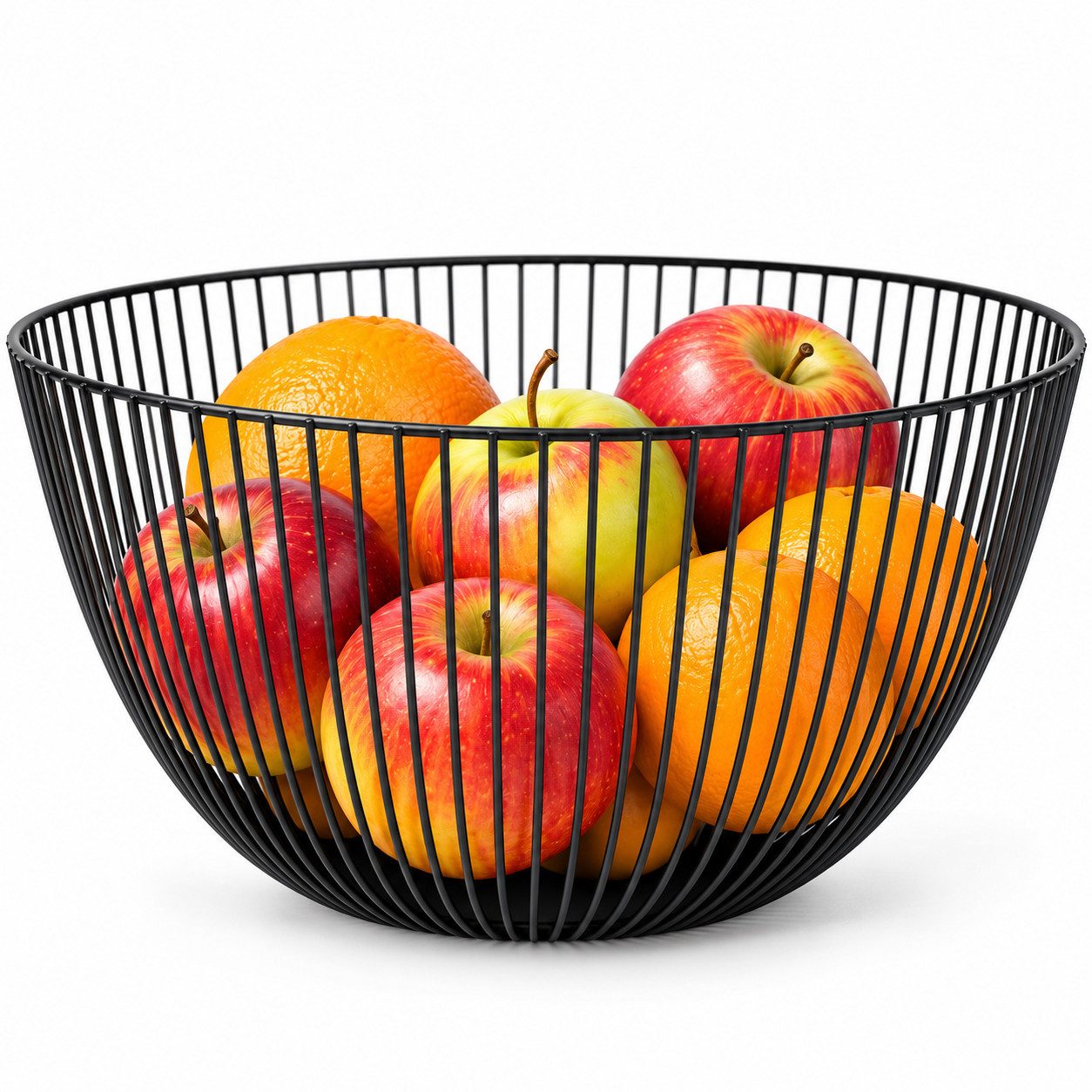 Sendez Obstschale Obstschale Ø25,5cm Metallschale Metallkorb Schale Obstkorb Dekoschale, Metall, (1-tlg)