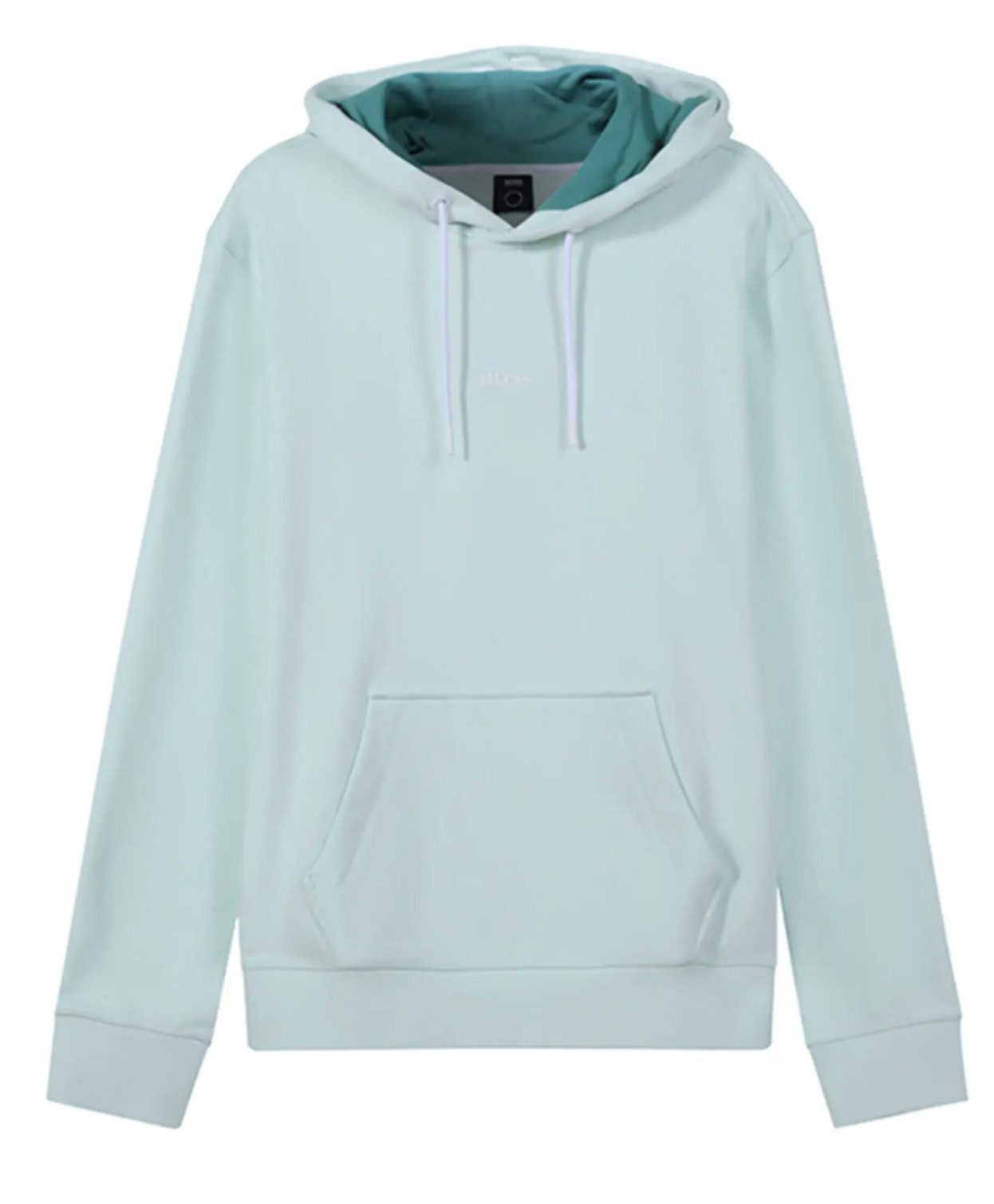 BOSS Hoodie Weedo 2 Kapuzen Sweatshirt Kängurutasche, BOSS-Logo als Hitze-Transferdruck