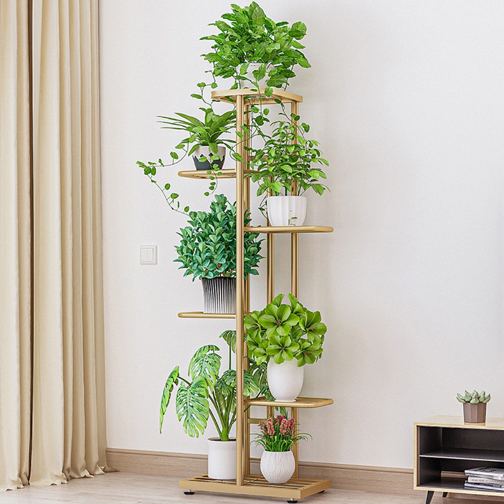 GarveeMore Küchenorganizer-Set 6-Tier Pflanzenständer, 7-Topf Indoor Hohe Pflanzenhalter – Bild 3 von 3