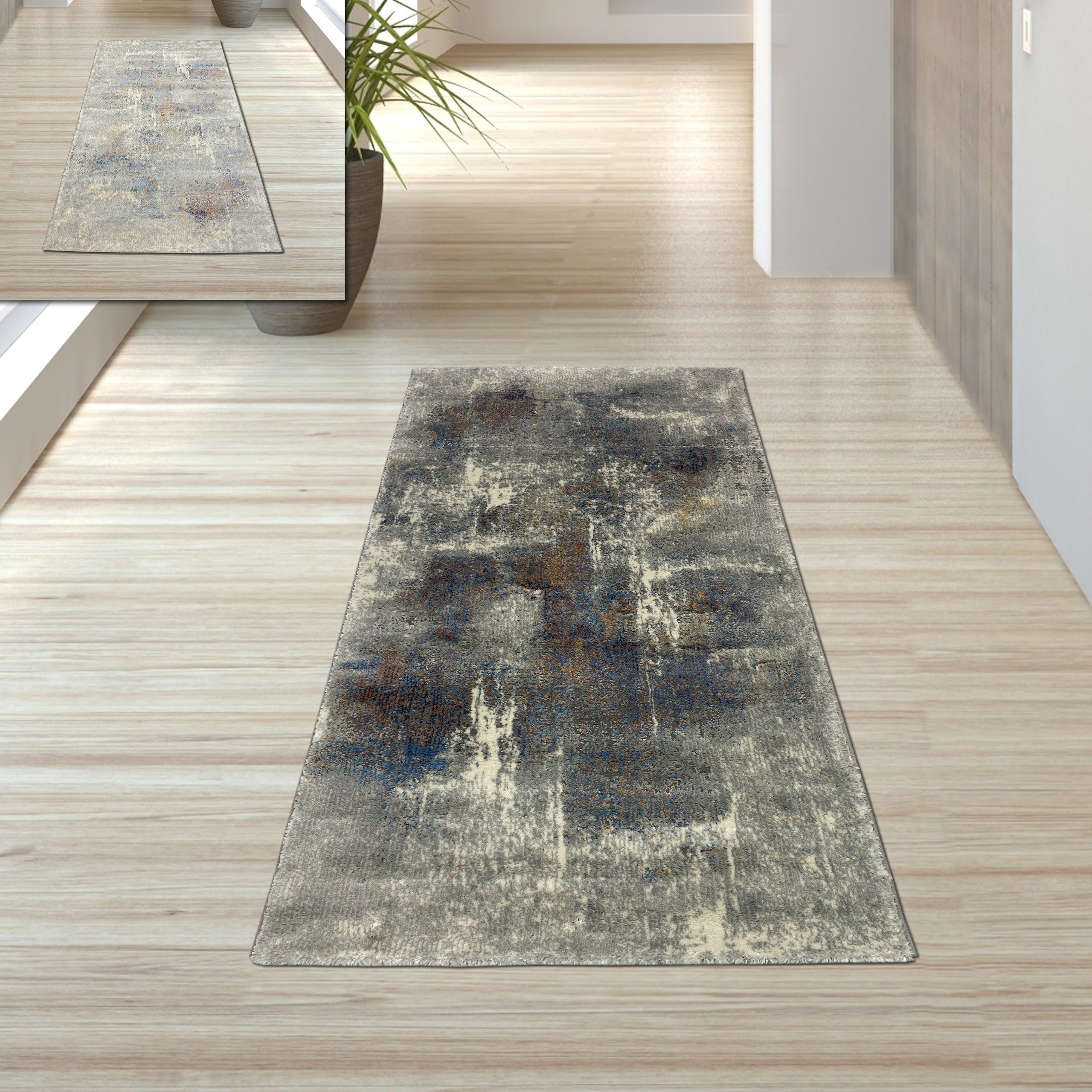 TeppichHome24 Teppich Wohnzimmerteppich – abstraktes Muster – mehrfarbig gr günstig online kaufen