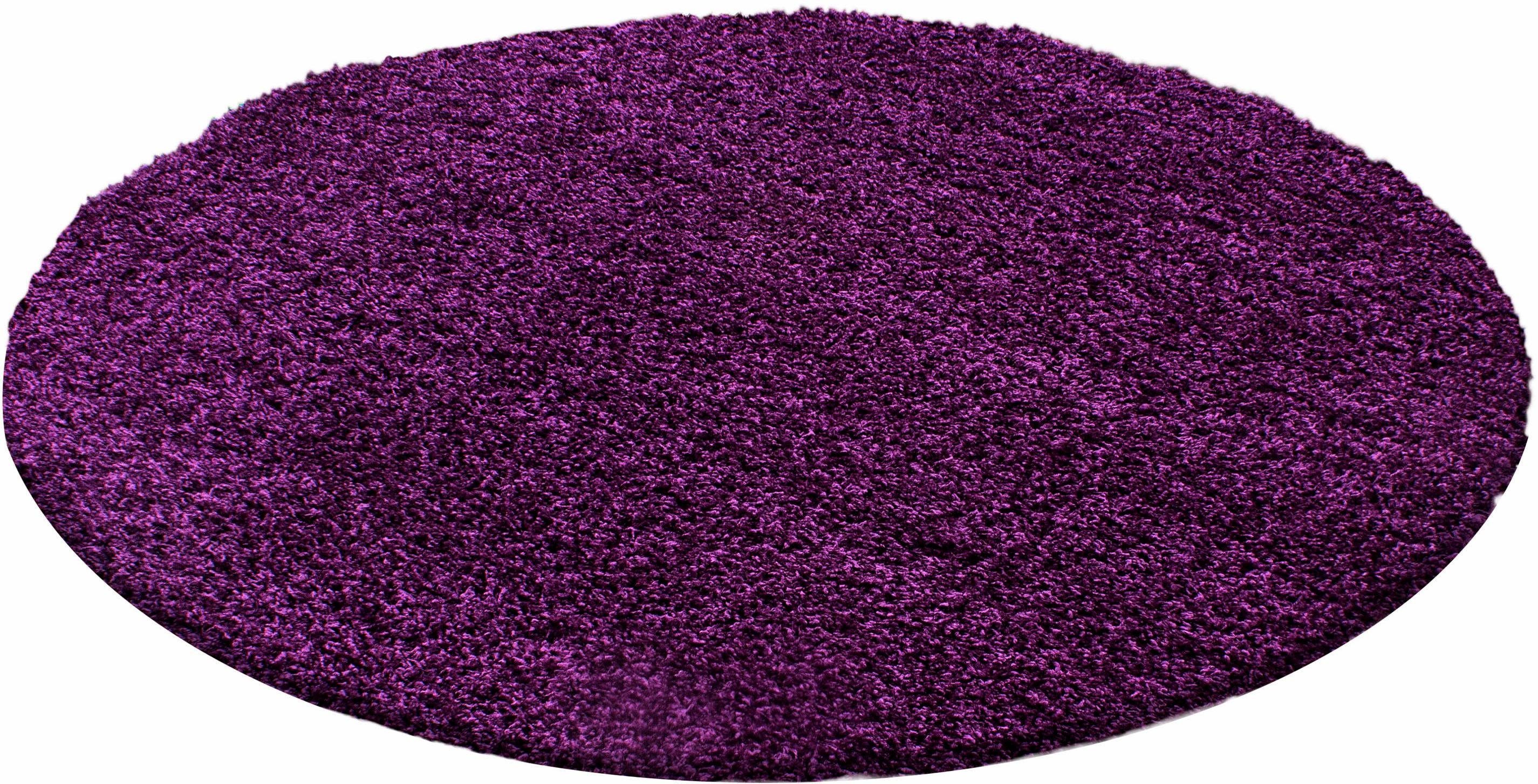 Ayyildiz Teppiche Hochflor-Teppich Life Shaggy 1500, rund, Höhe: 30 mm, auc günstig online kaufen