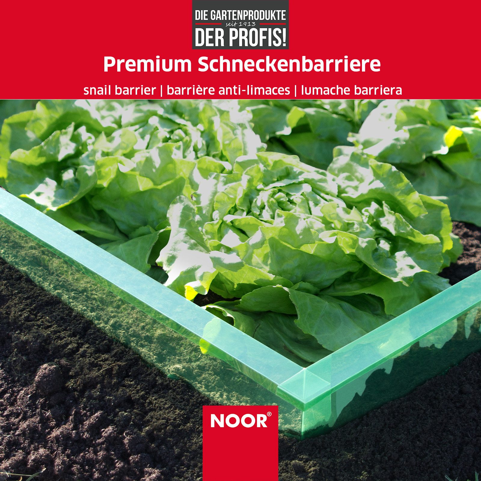 NOOR Schneckenzaun Premium Schneckenbarriere 20 cm günstig online kaufen