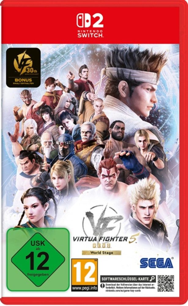 Virtua Fighter 5 R.E.V.O. World Stage 30th Anniversary SSK NSW2