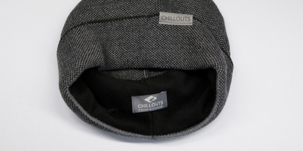 chillouts Strickmütze Kilian Hat atmungsaktiv, gefüttert, breiter Umschlag