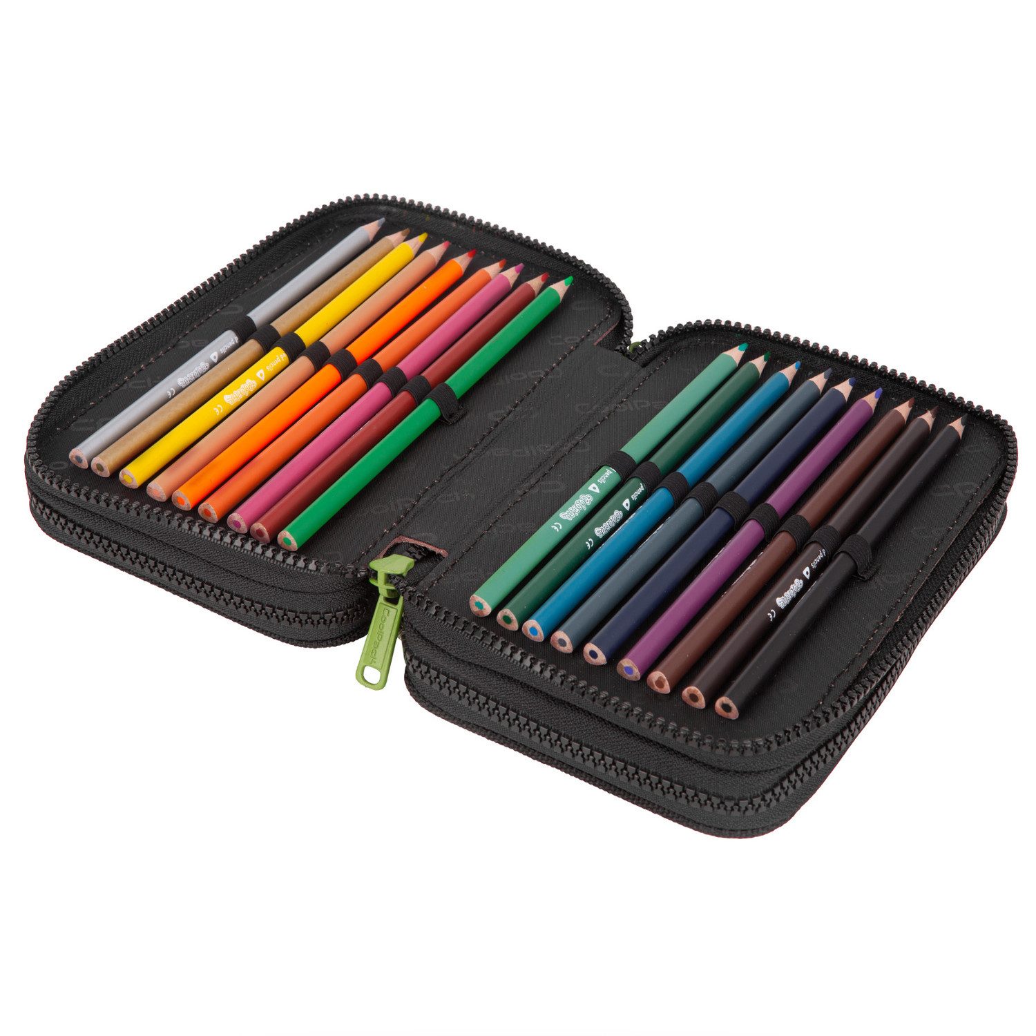 CoolPack Federmäppchen, Dreifach-Schulmäppchen mit Zubehör