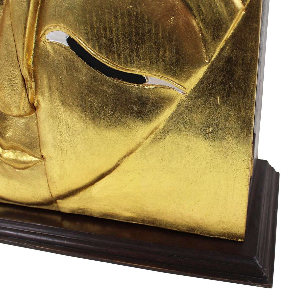 Oriental Galerie Hängeschrank Hängeschrank Buddha 65 cm Braun Gold (1-St) Flurschrank, Medizinschrank, Schlüsselablage, Dielenschrank zum hängen – Bild 3 von 5