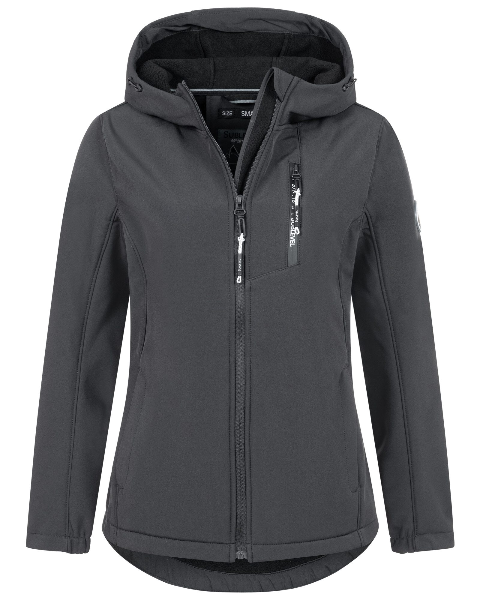 SUBLEVEL Softshelljacke Damen Frühlings Jacke Softshell Jacke Outdoor Regen günstig online kaufen