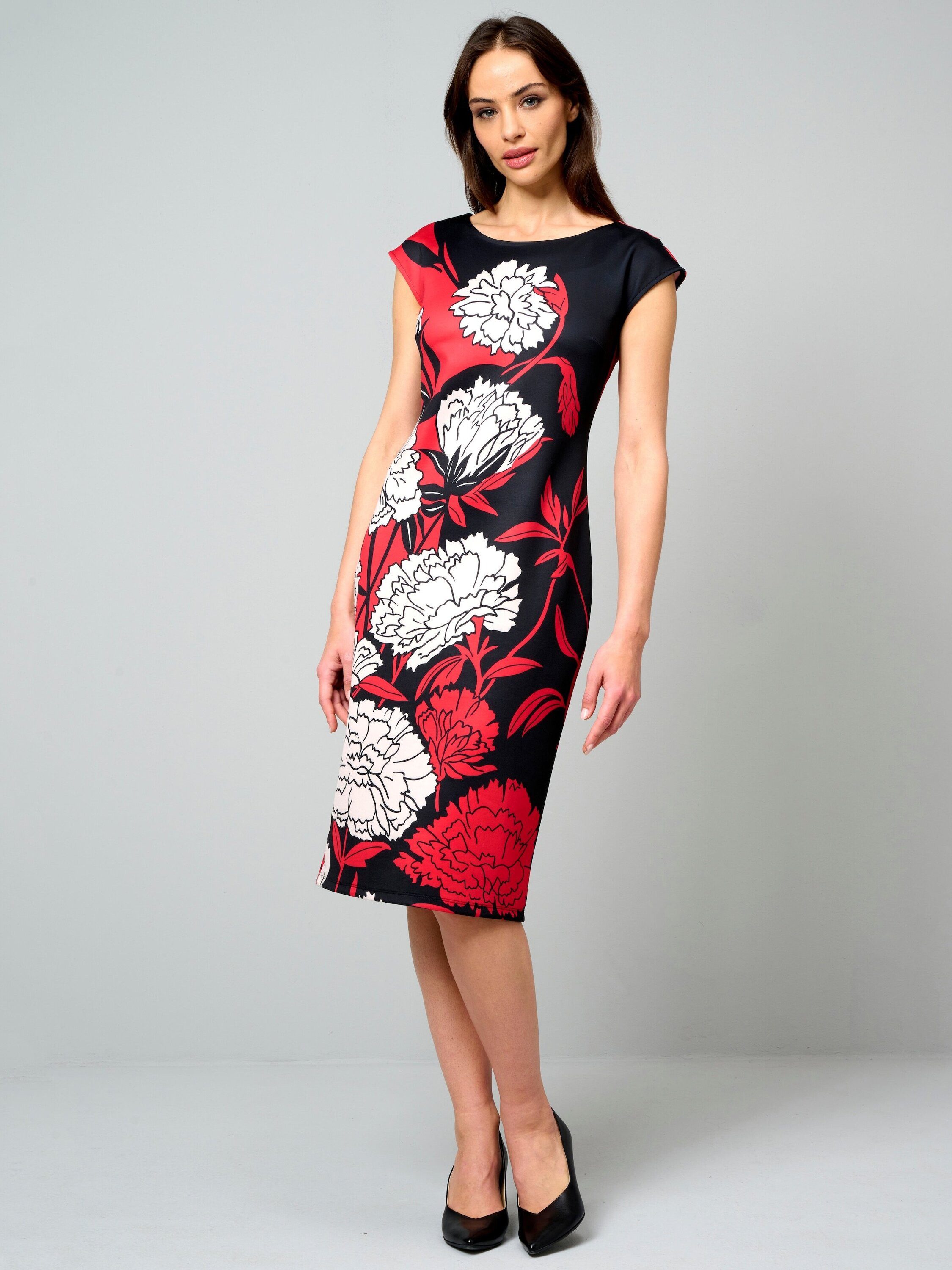 Alba Moda Jerseykleid Jerseykleid aus angenehmer Scubaware