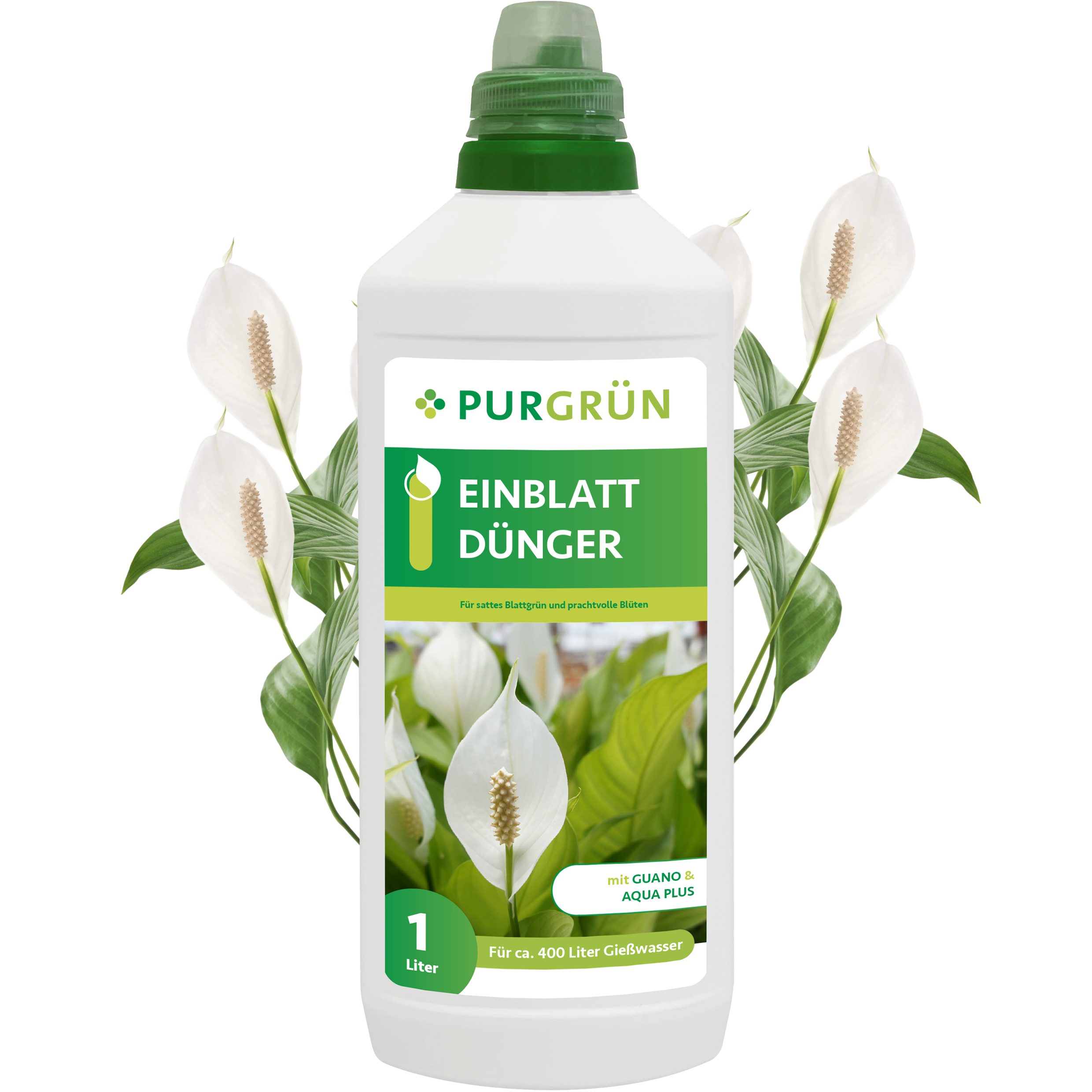 Purgrün Universaldünger Einblatt Dünger, NPK 8+8+6, Guano für strahlende Bl günstig online kaufen