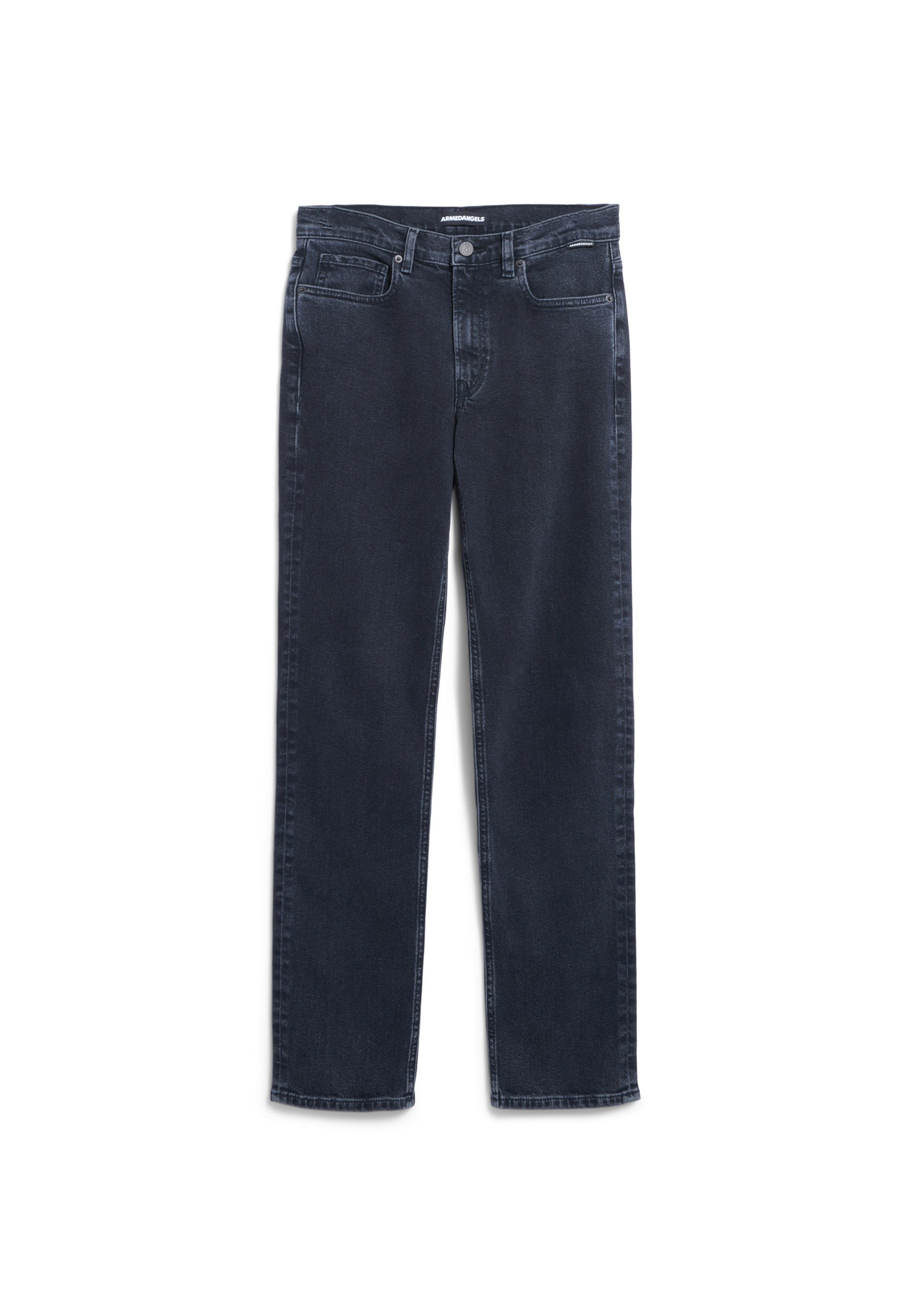 Armedangels Straight-Jeans CARENAA (Comfort-Stretch, Slim Fit) Mid waist