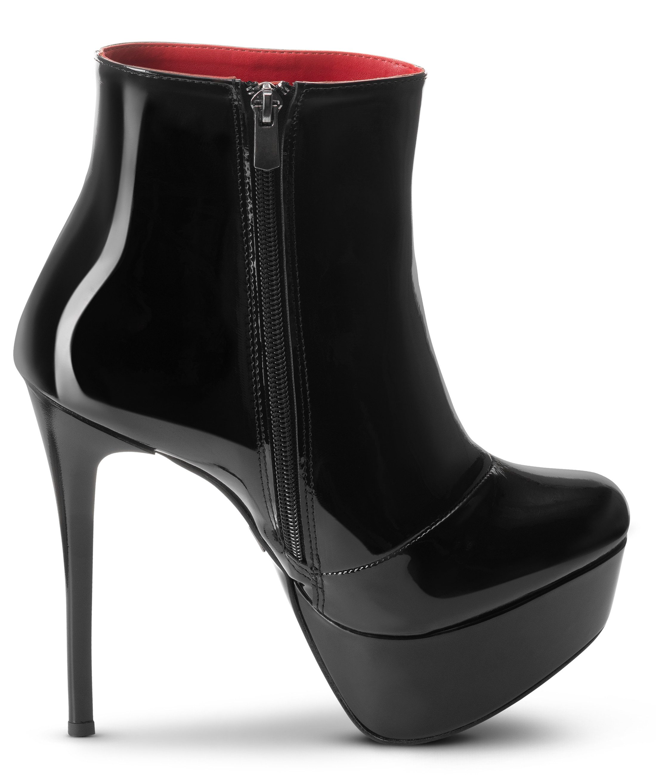 Michael Soul Plateau Stiefeletten Schwarz Valeria Plateaupumps