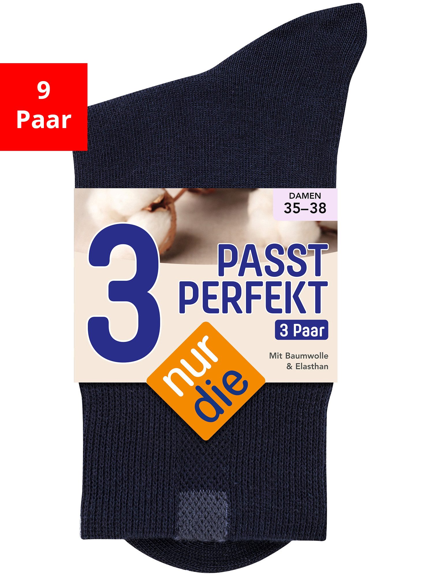Nur Die Freizeitsocken Passt Perfekt (9-Paar)