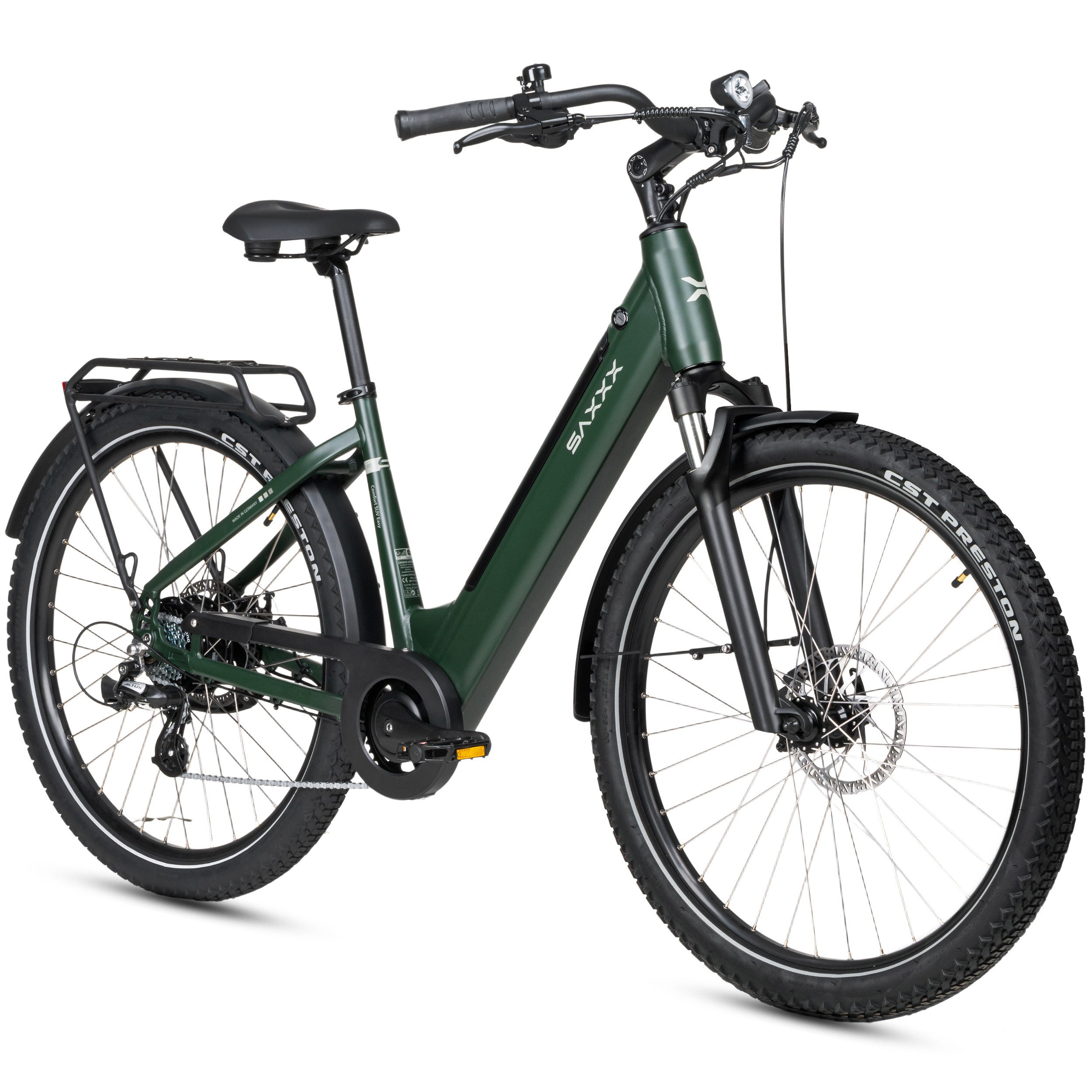 E-Bike Cityrad 27,5×2,35'' SAXXX CSE, SUV Elektrofahrrad mit 468Wh Akku, max. 90km