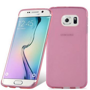 Cadorabo Handyhülle Samsung Galaxy S6 EDGE Samsung Galaxy S6 EDGE, Flexible TPU Silikon Handy Schutzhülle - Hülle - ultra slim