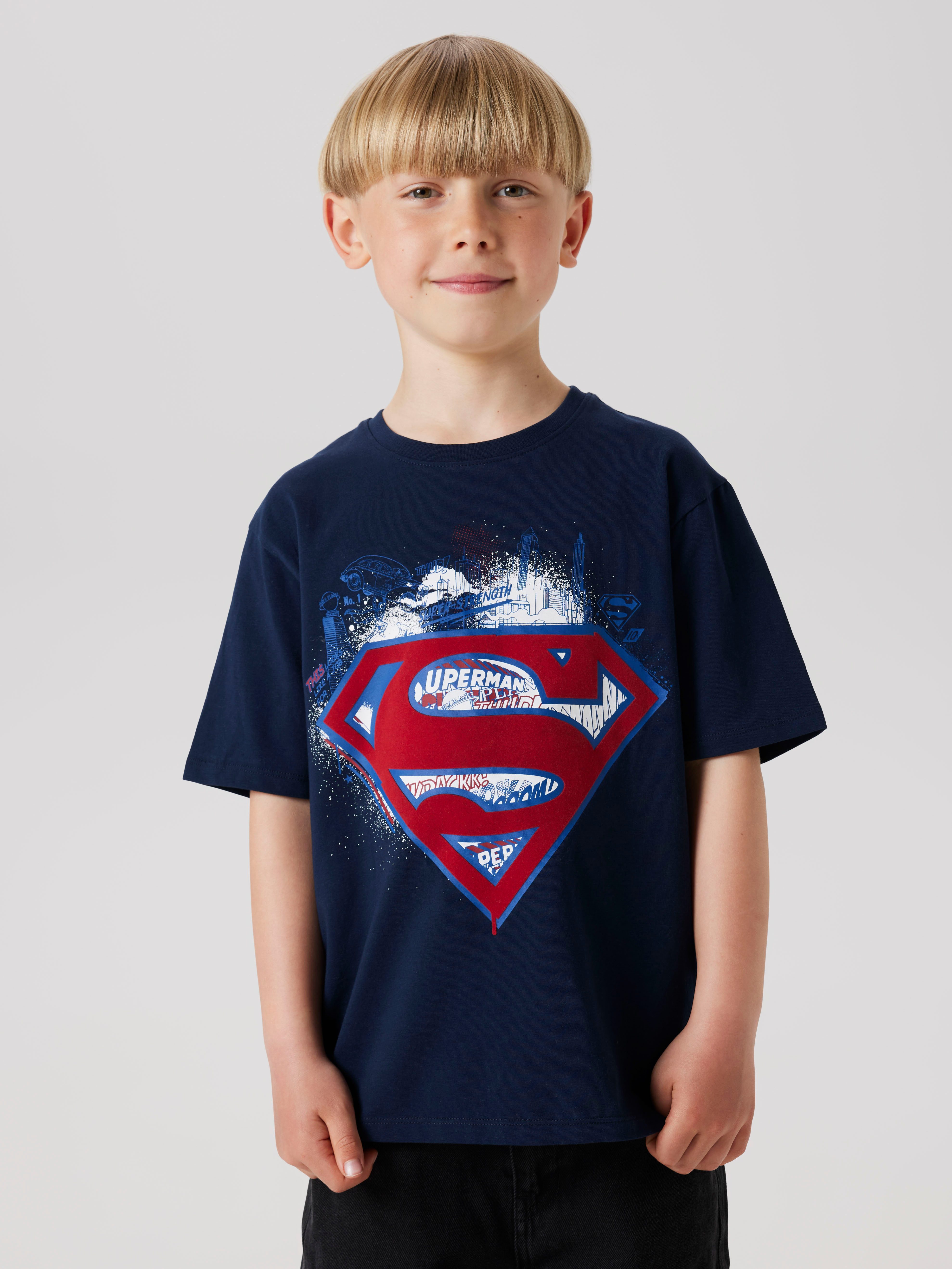 Name It T-Shirt NKMJAGS SUPERMAN NREG SS TOP WAB