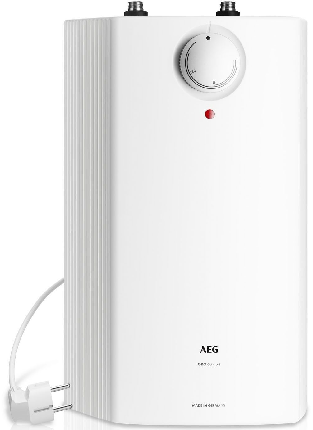 AEG Haustechnik Kleinspeicher »Huz 5 ÖKO Comfort« Untertischboiler 5 Lister, (max. 85°C), Niederdruck, mit Stecker, niedriger Standby-Verbrauch