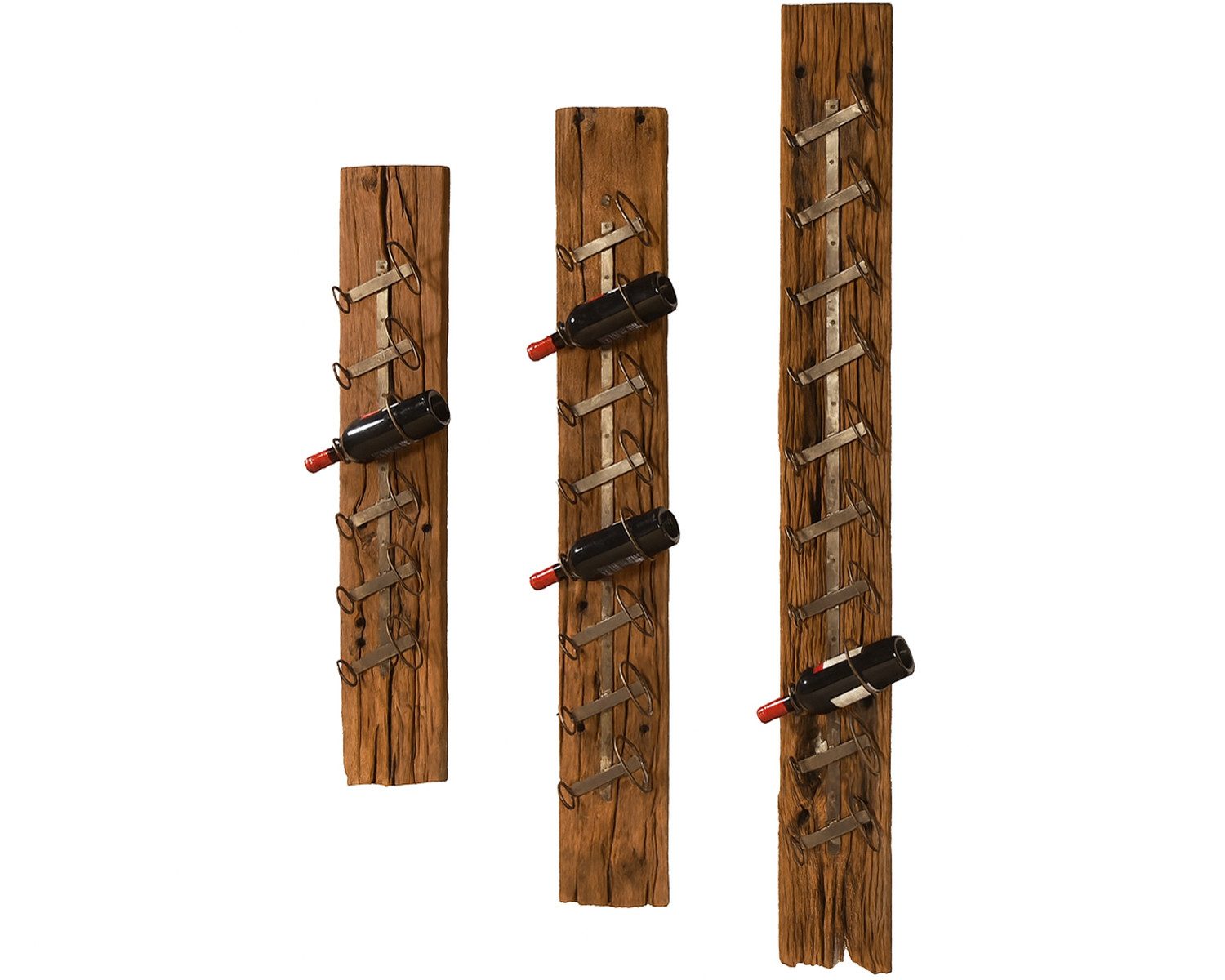 Bambus-Lounge Weinflaschenhalter Wandhalter Tablas Weinhalter Flaschenhalter Weinregal Holzregal Sekt