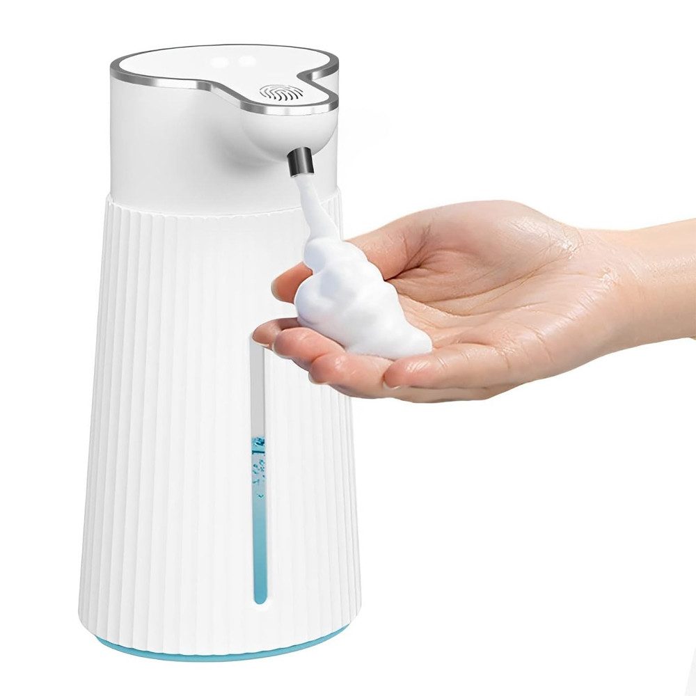 TUWENA Seifenspender Seifenspender Automatisch 400ML,Wandmontage Elektrischer Seifenspender