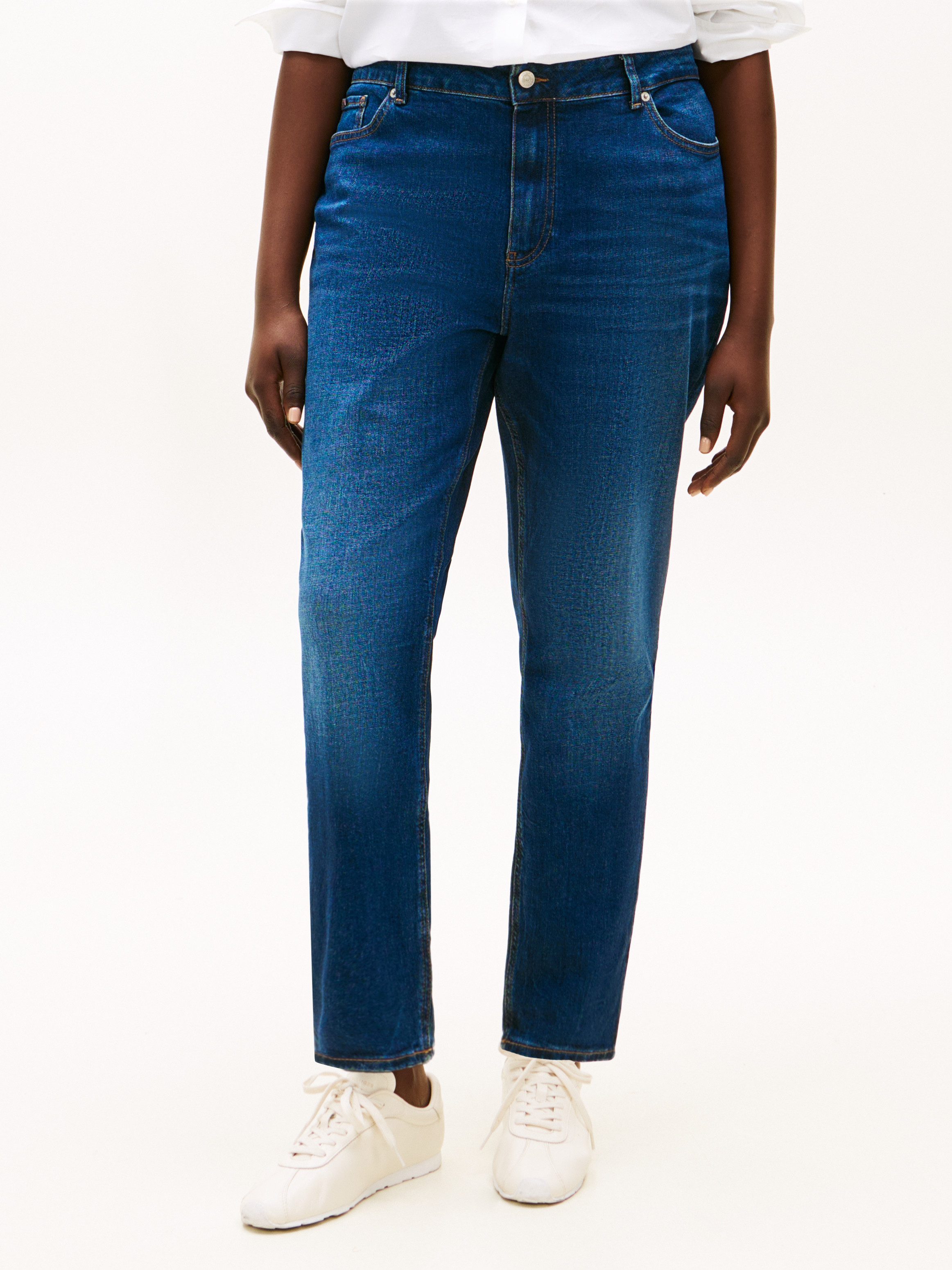 Tommy Hilfiger Curve Slim-fit-Jeans CRV DNM NEW DOREEN SLIM RW in großen Größen