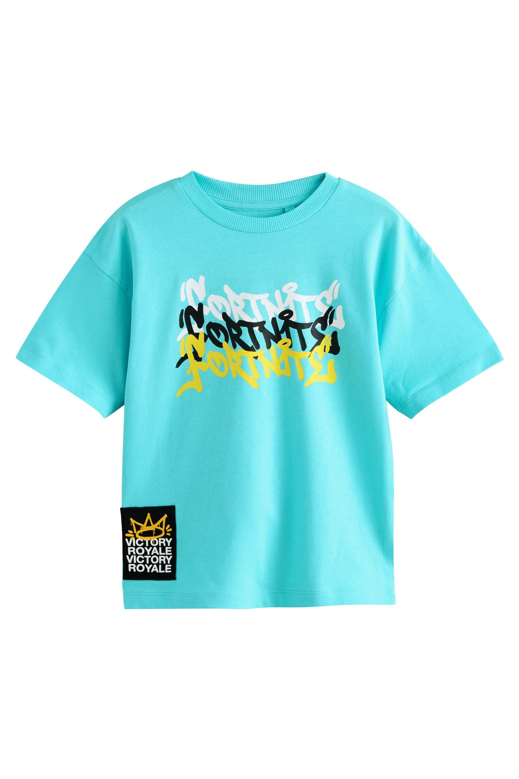 Next T-Shirt Fortnite T-Shirt aus 100 % Baumwolle (1-tlg)