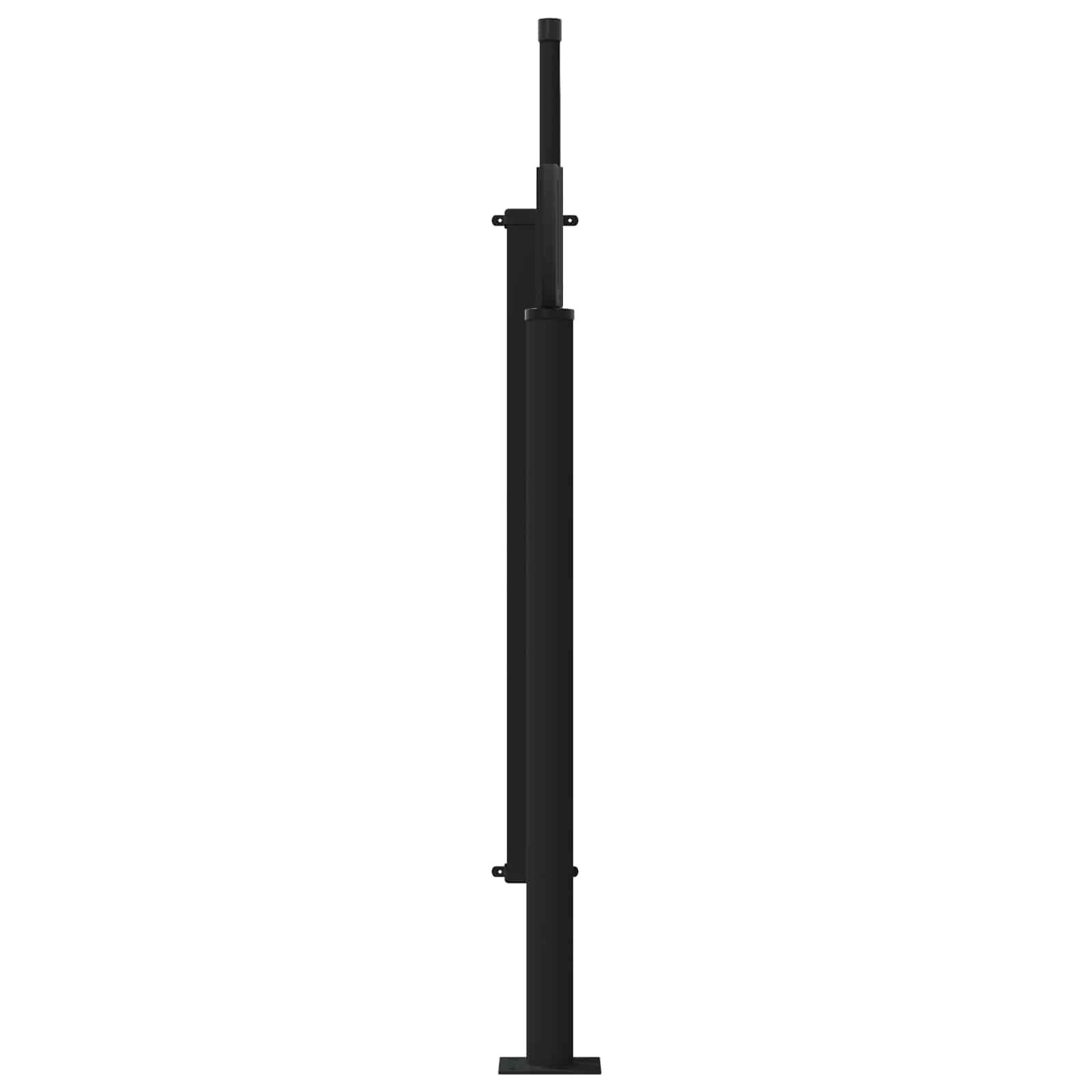 vidaXL Seitenmarkise Ausziehbare Seitenmarkise 300 x 100 cm Polyester Rechteckig (1-St)