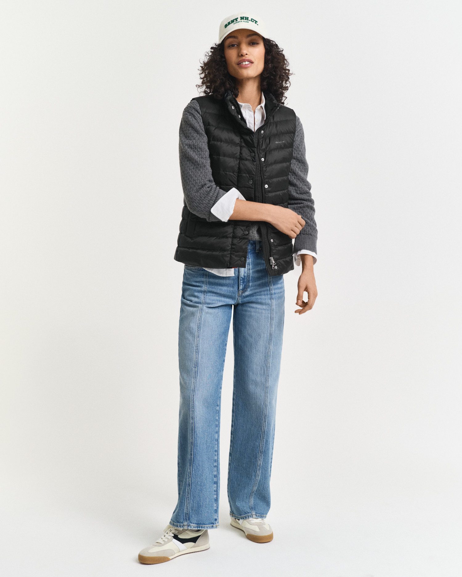 Gant Steppweste LIGHT DOWN VEST Regular fit mit Stehkragen – Bild 4 von 5