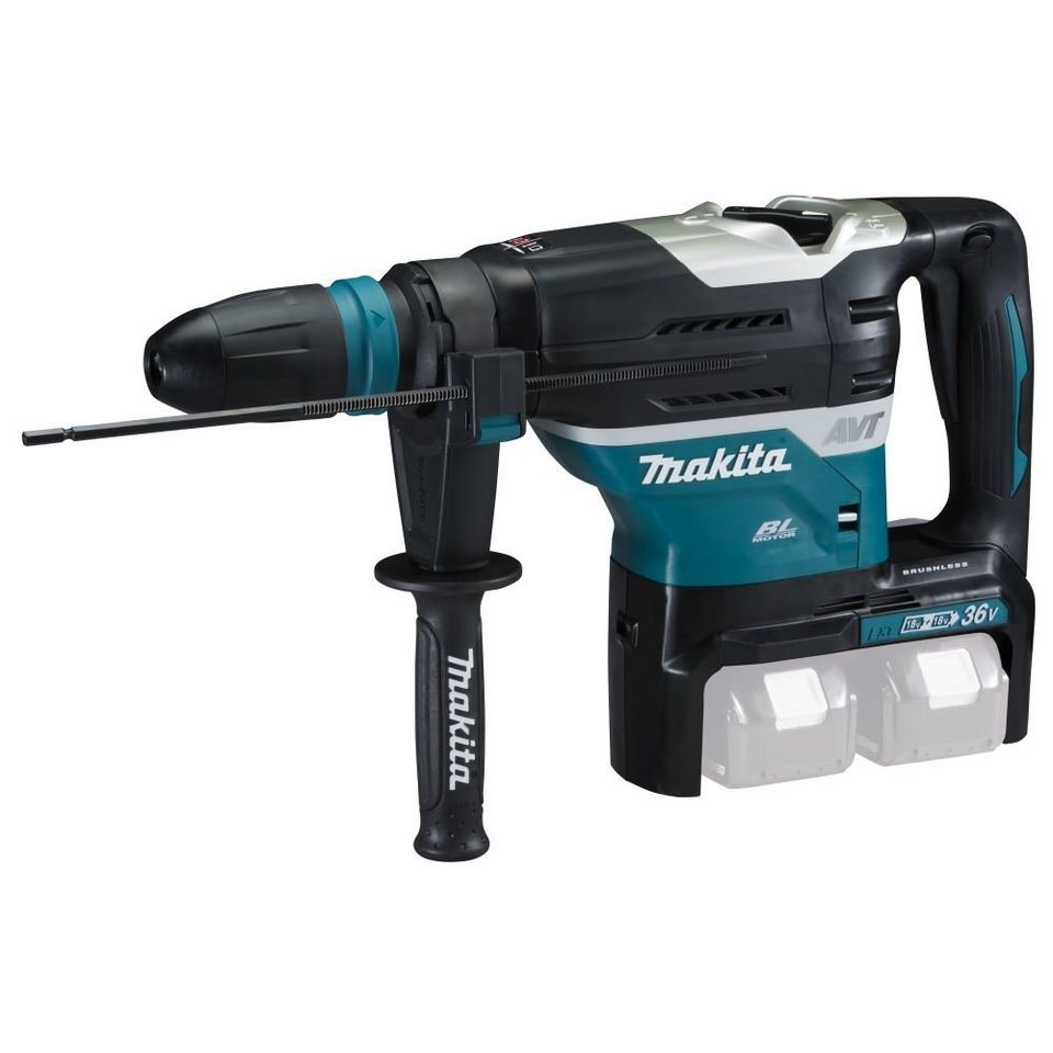 Makita Akku-Bohrhammer DHR400ZKU, ohne Akku und ohne Ladegerät + Transpo