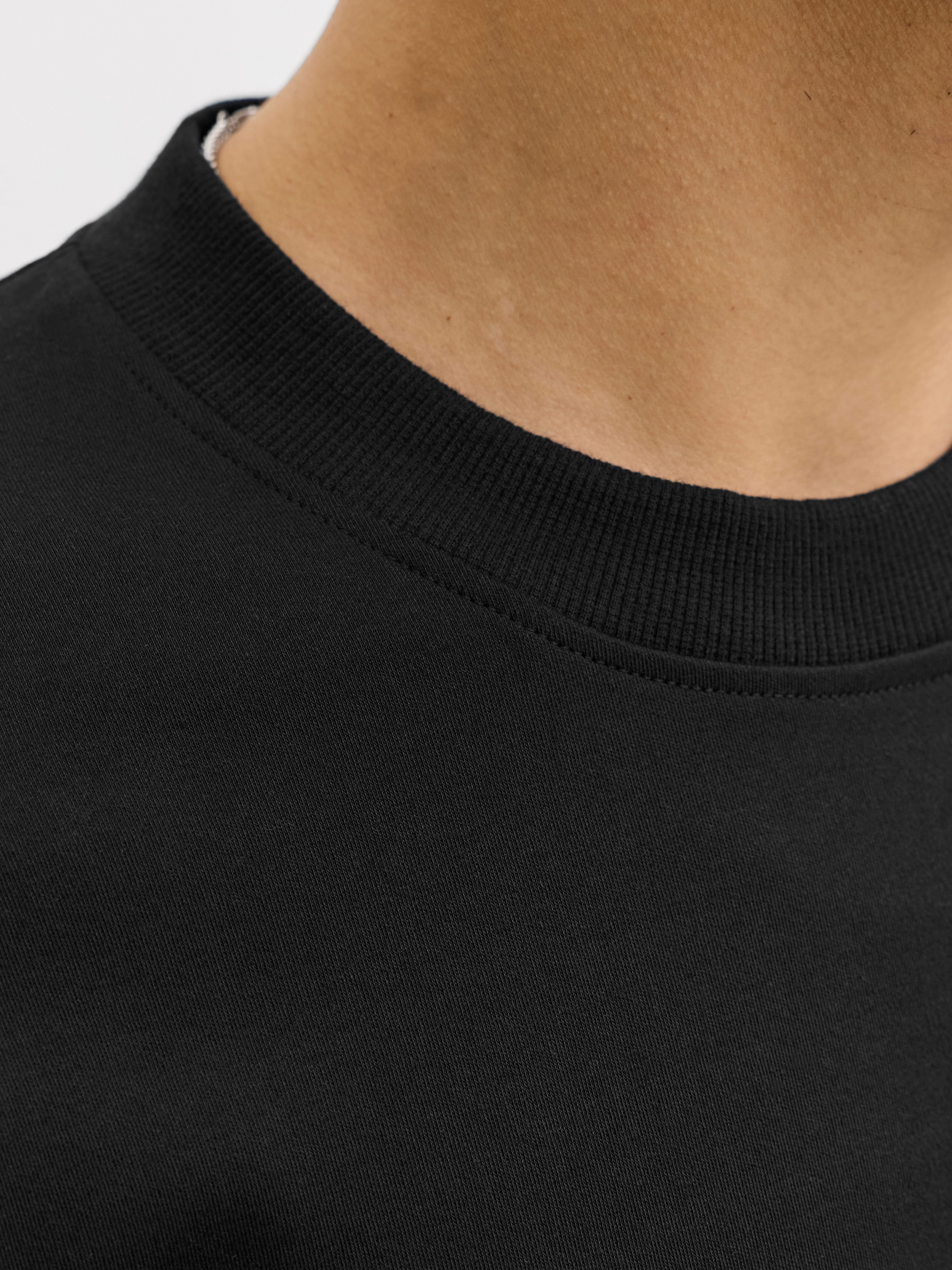 Jack & Jones T-Shirt JPRBLAOWEN SS BRANDING TEE SN Baumwollmischung, relaxed fit