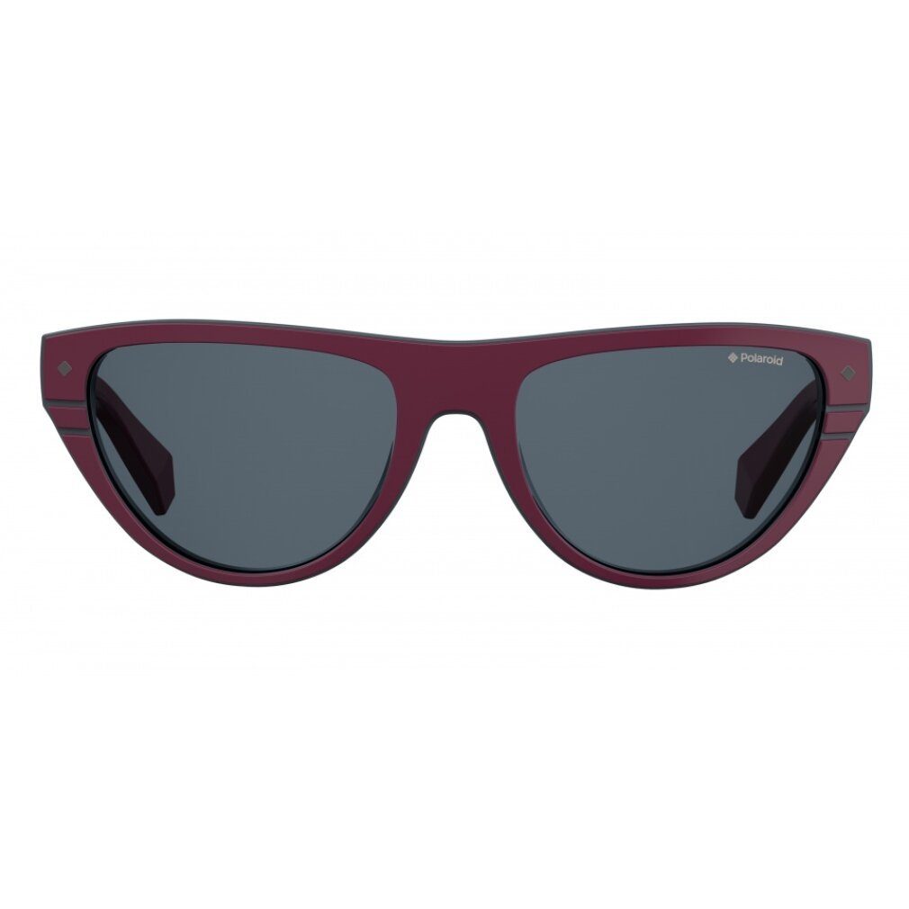 Sonnenbrille Damen Bordeaux 6087FSF/C3 Glas grauem sonnenbrille Polaroid mit