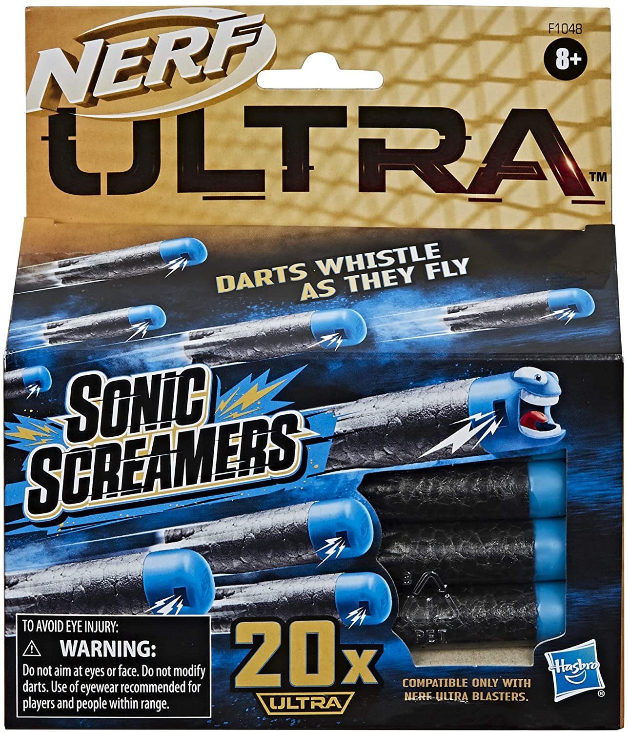 Nerf Ultra Sonic Screamers 20er Dart Nachfüllpack HASBRO F1048 