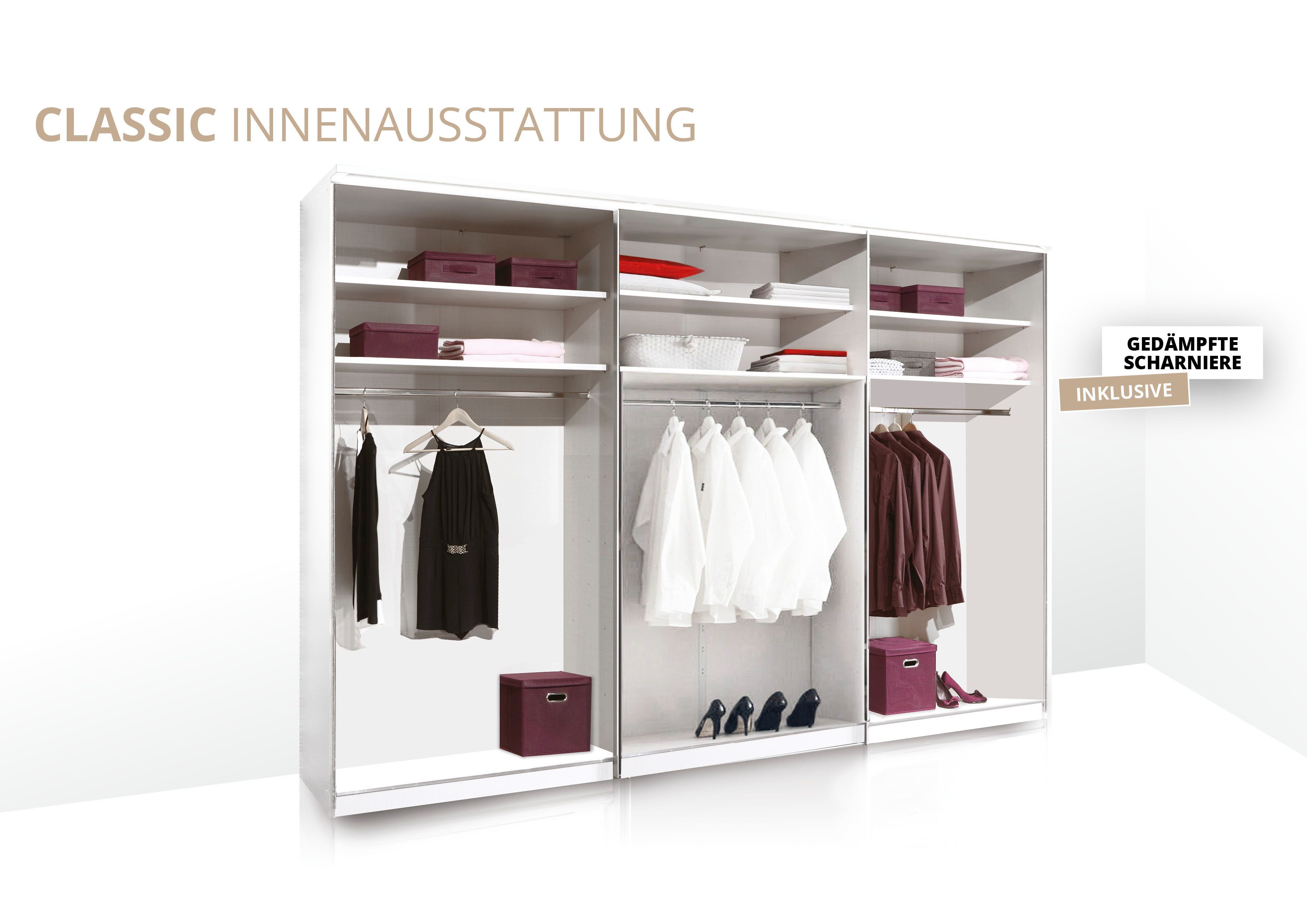 STAUD Drehtürenschrank Drehtürenschrank Extenso