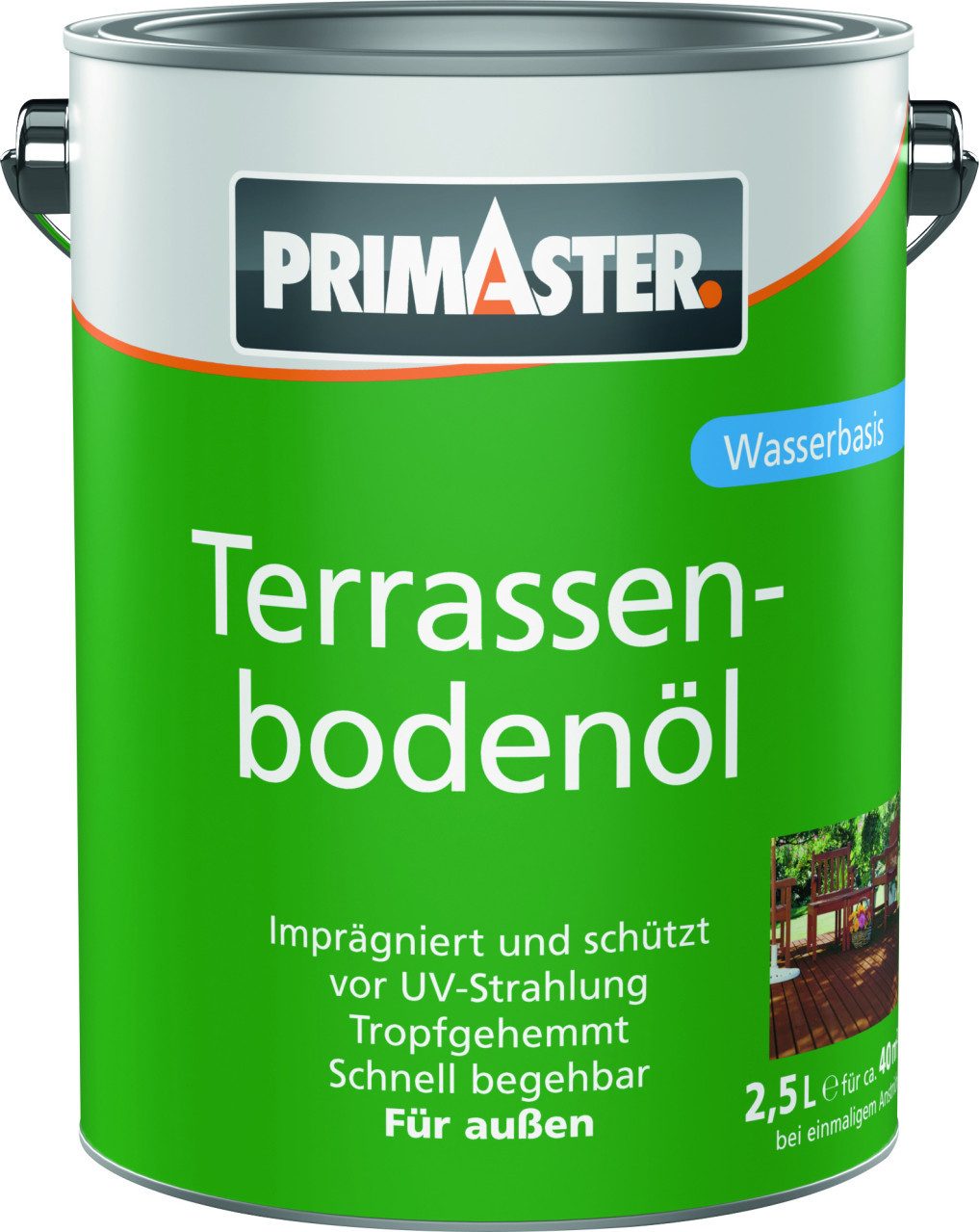 Primaster Hartholzöl Primaster Terrassenbodenöl 2,5 L teak