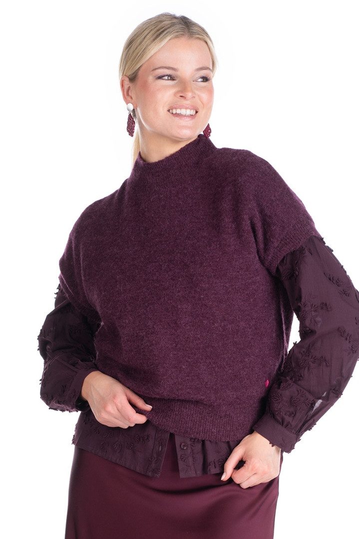 Lieblingsstück Trachtenweste Pullunder Damen - BANGA - fig