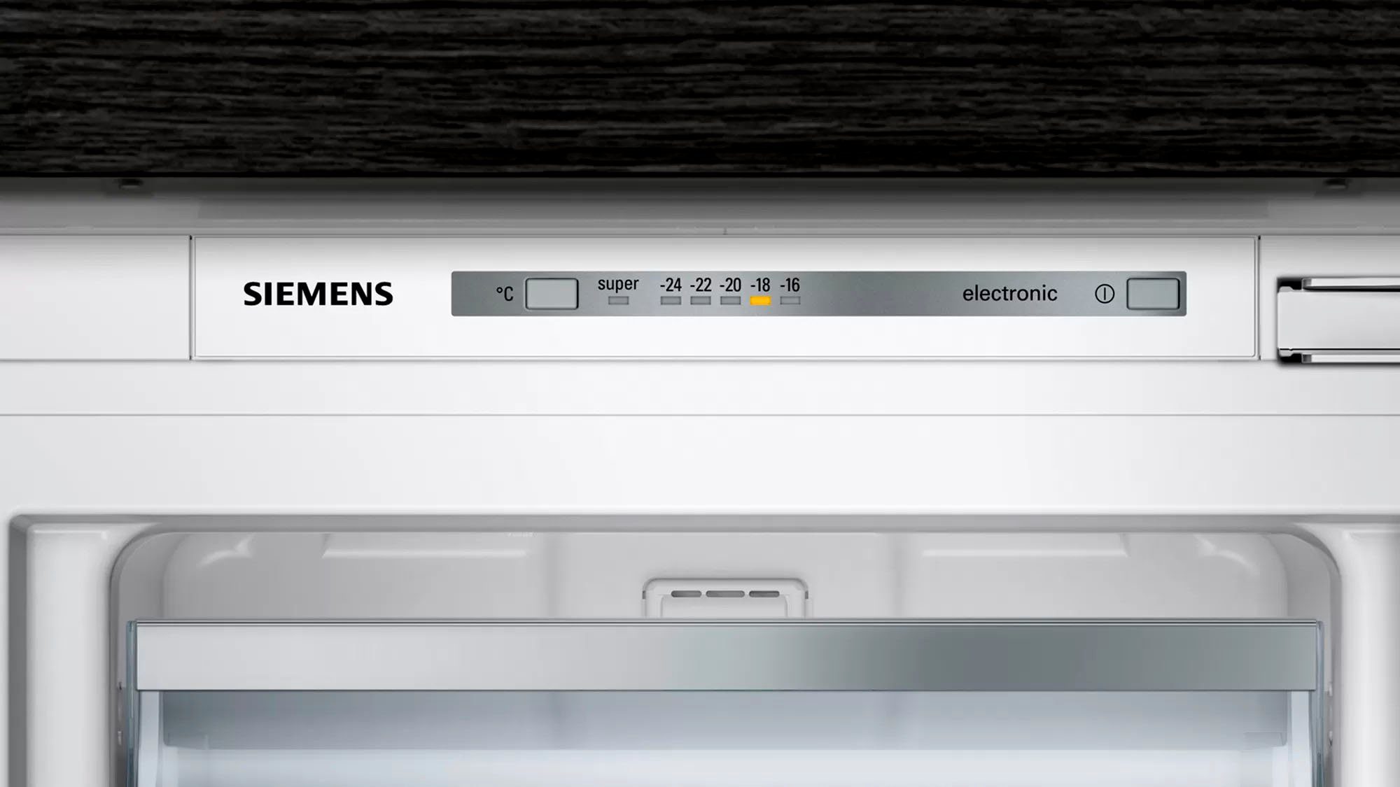 SIEMENS Einbaugefrierschrank iQ500 GI21VADE0, 87,4 cm hoch, 55,8 cm breit, Low Frost: geringere Eisbildung & schnelleres Abtauen