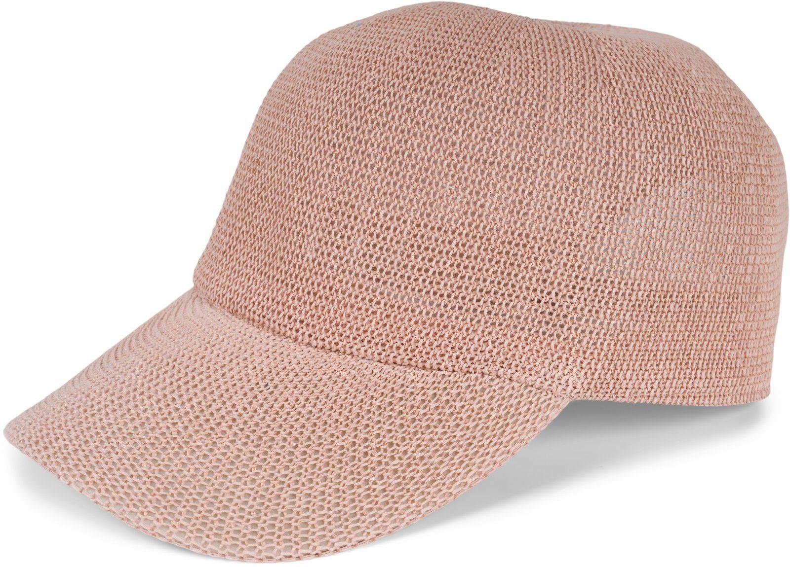 Papierstroh Baseball Cap (1-St) Rose styleBREAKER Cap Baseball