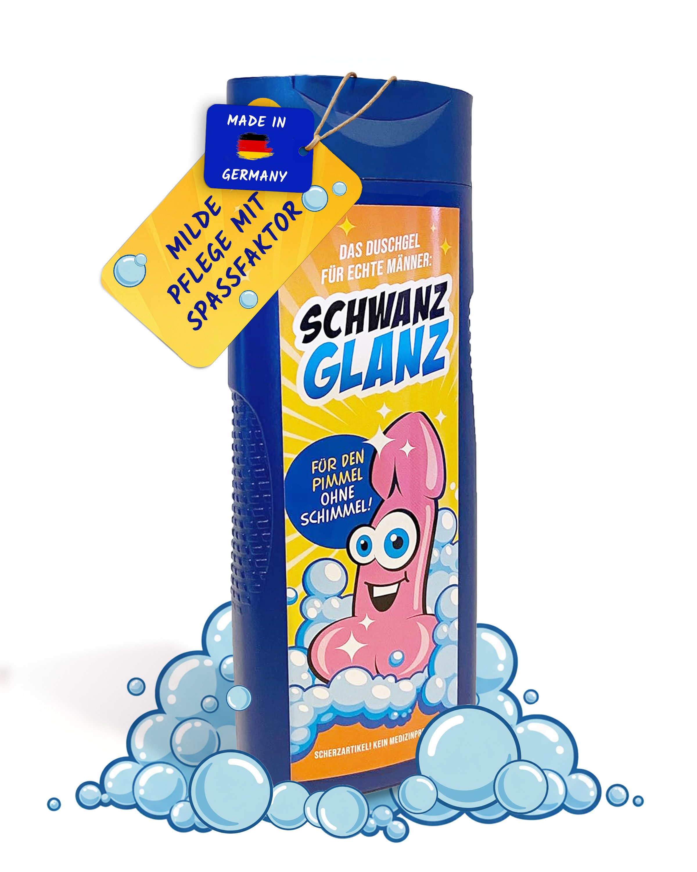 Deggelbam Duschgel Geschenkidee, Glänzender Auftritt für echte Kerle, Männergeschenk, 1-tlg., Geburtstagsgeschenk, Männergeschenk