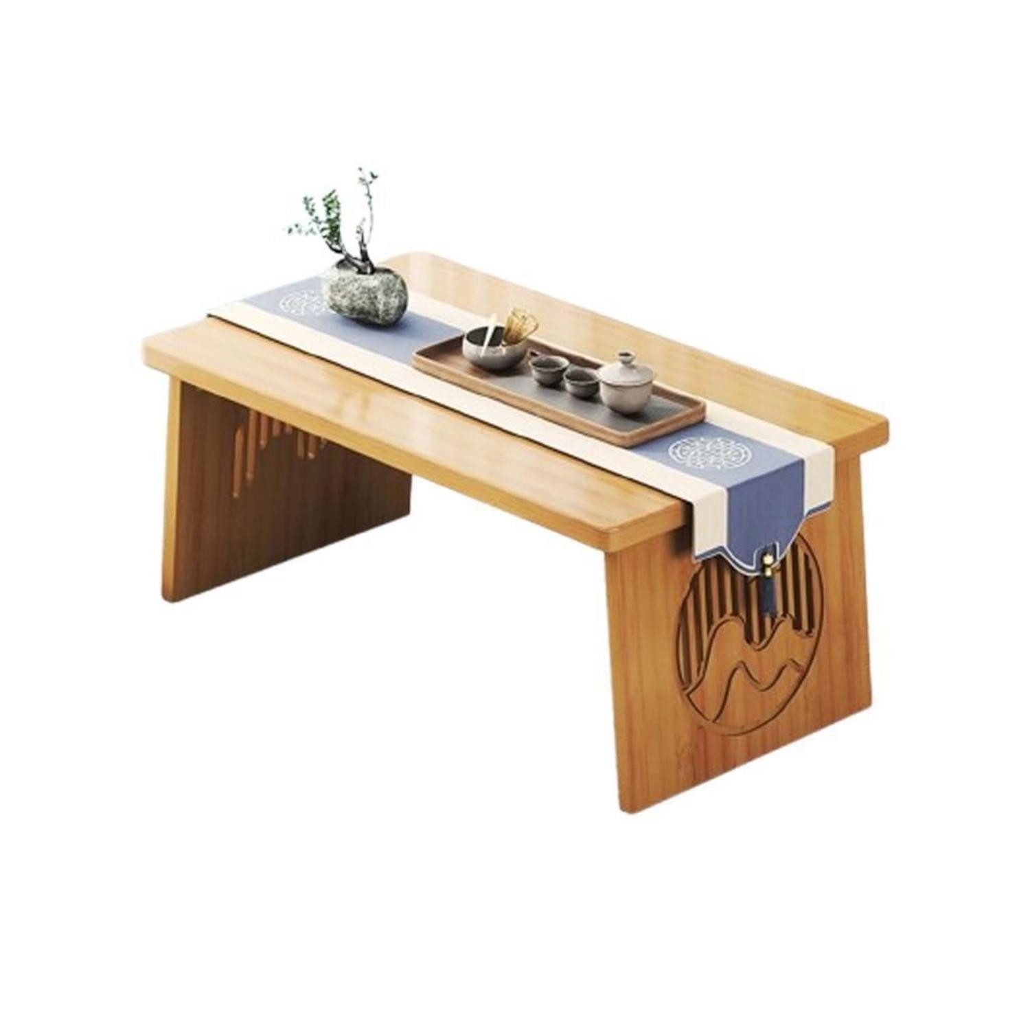 LuxusKollektion Opiumtisch Bodentisch 80x40x30cm Holz (1-St)