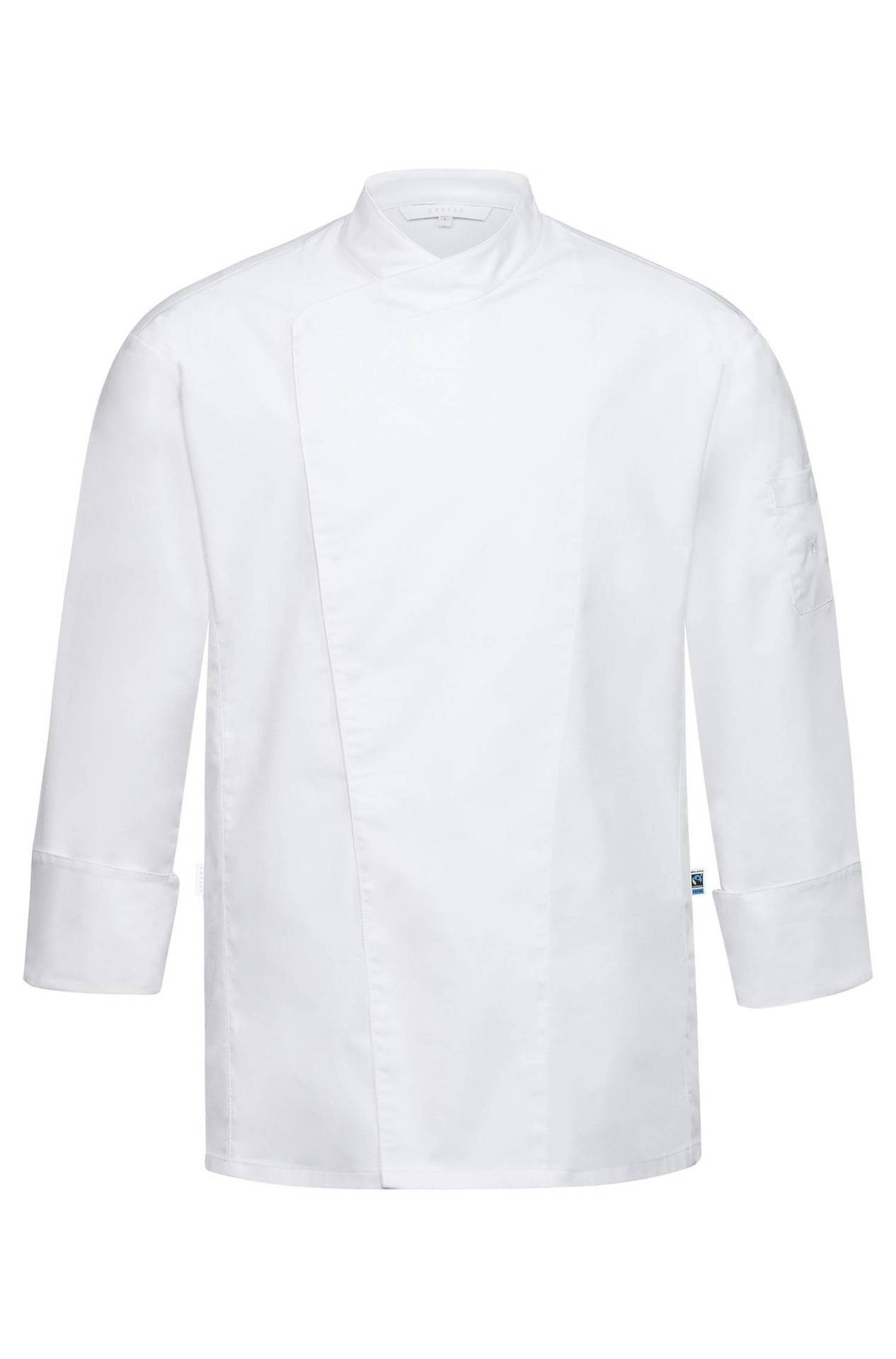 Kochjacke Greiff GASTRO MODA Cuisine Herren Kochjacke Regular Jersey Weiß